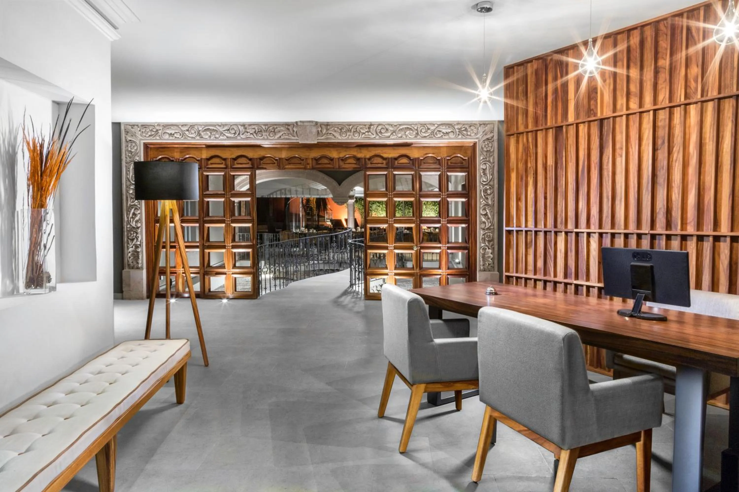 Lobby or reception in Hotel Boutique Abad