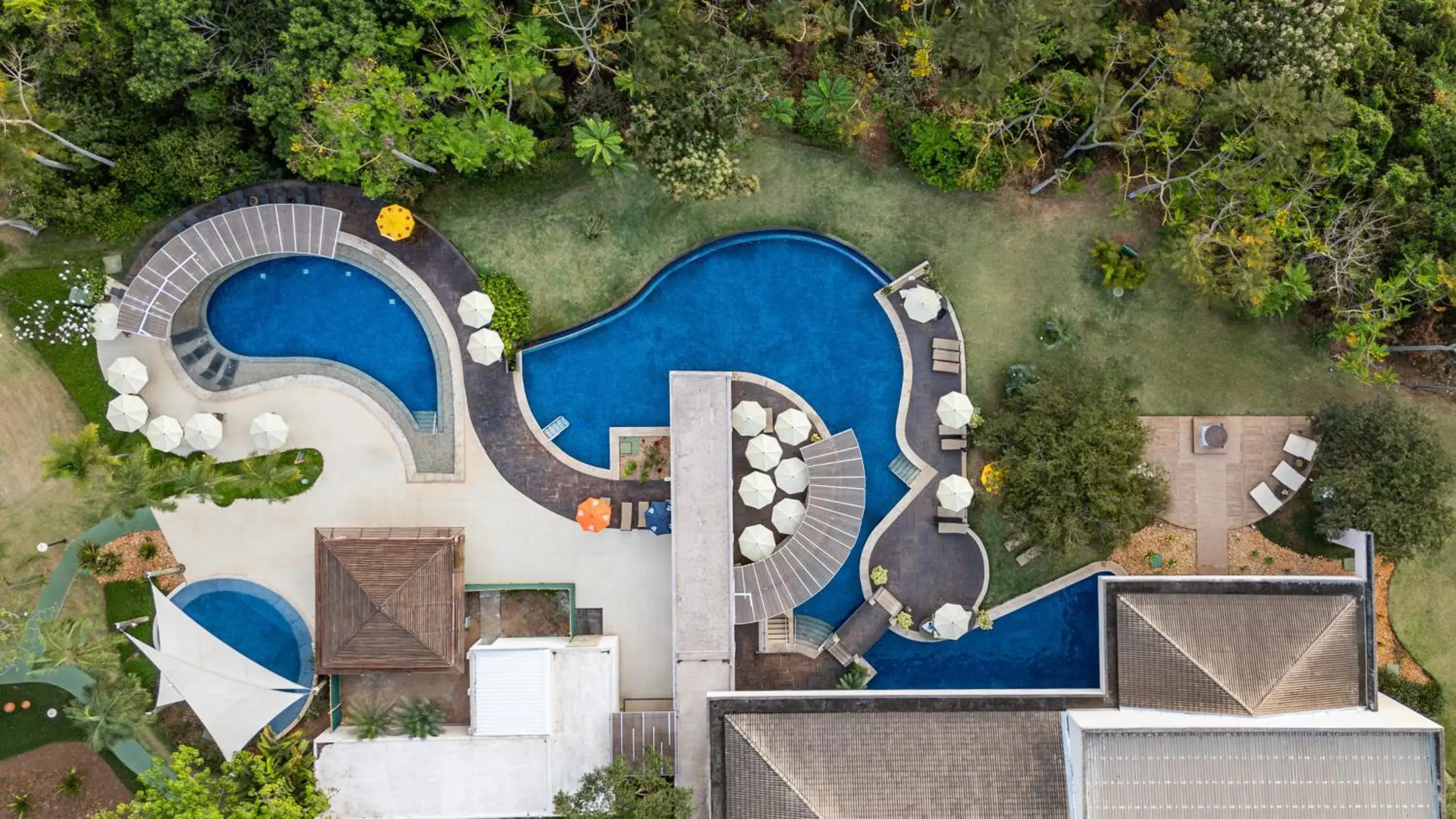 Bird's eye view in Rio Quente Cristal Resorts Bird's eye view in Rio Quente Cristal Resorts