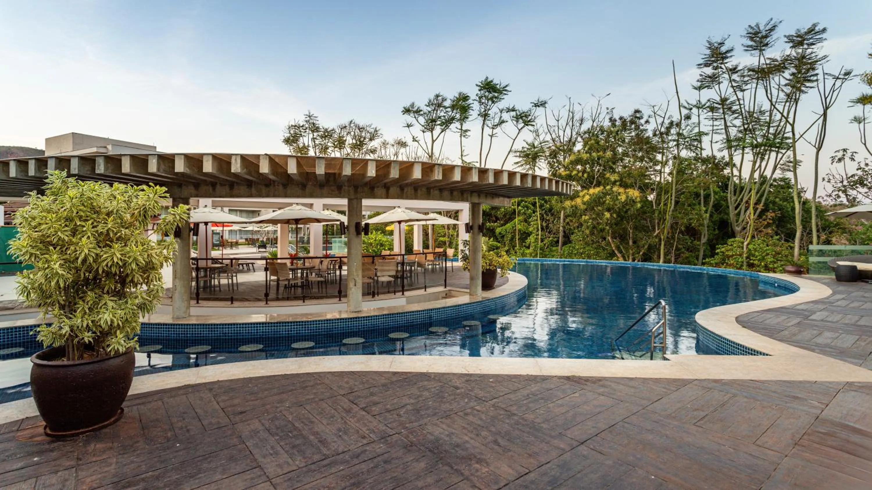 Garden in Rio Quente Cristal Resorts