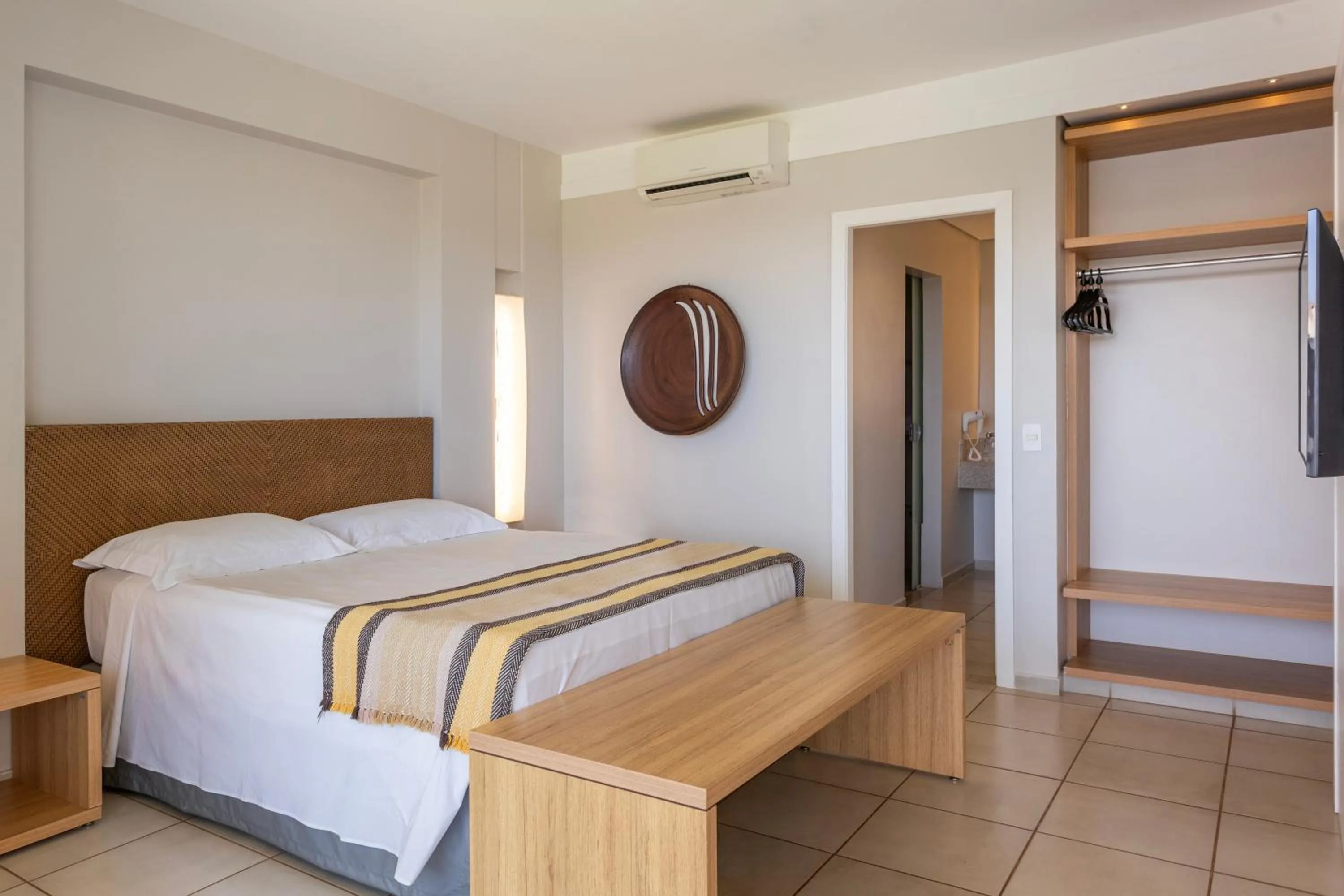 Bed in Rio Quente Cristal Resorts