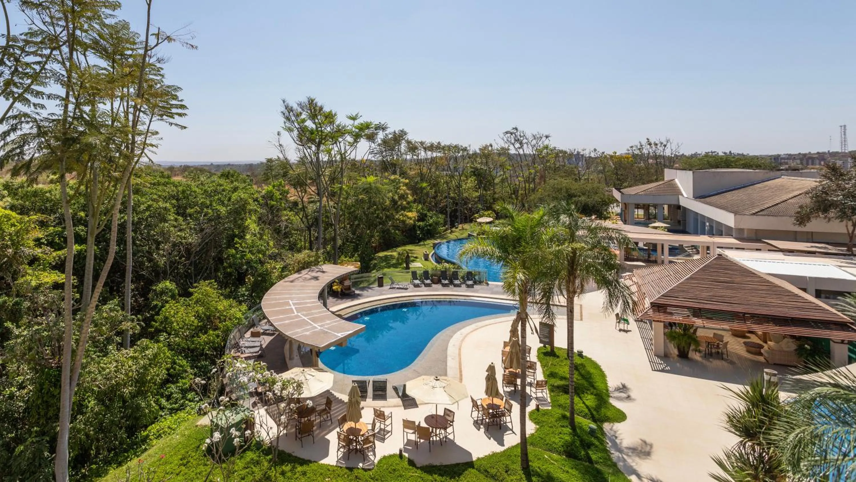 Garden in Rio Quente Cristal Resorts