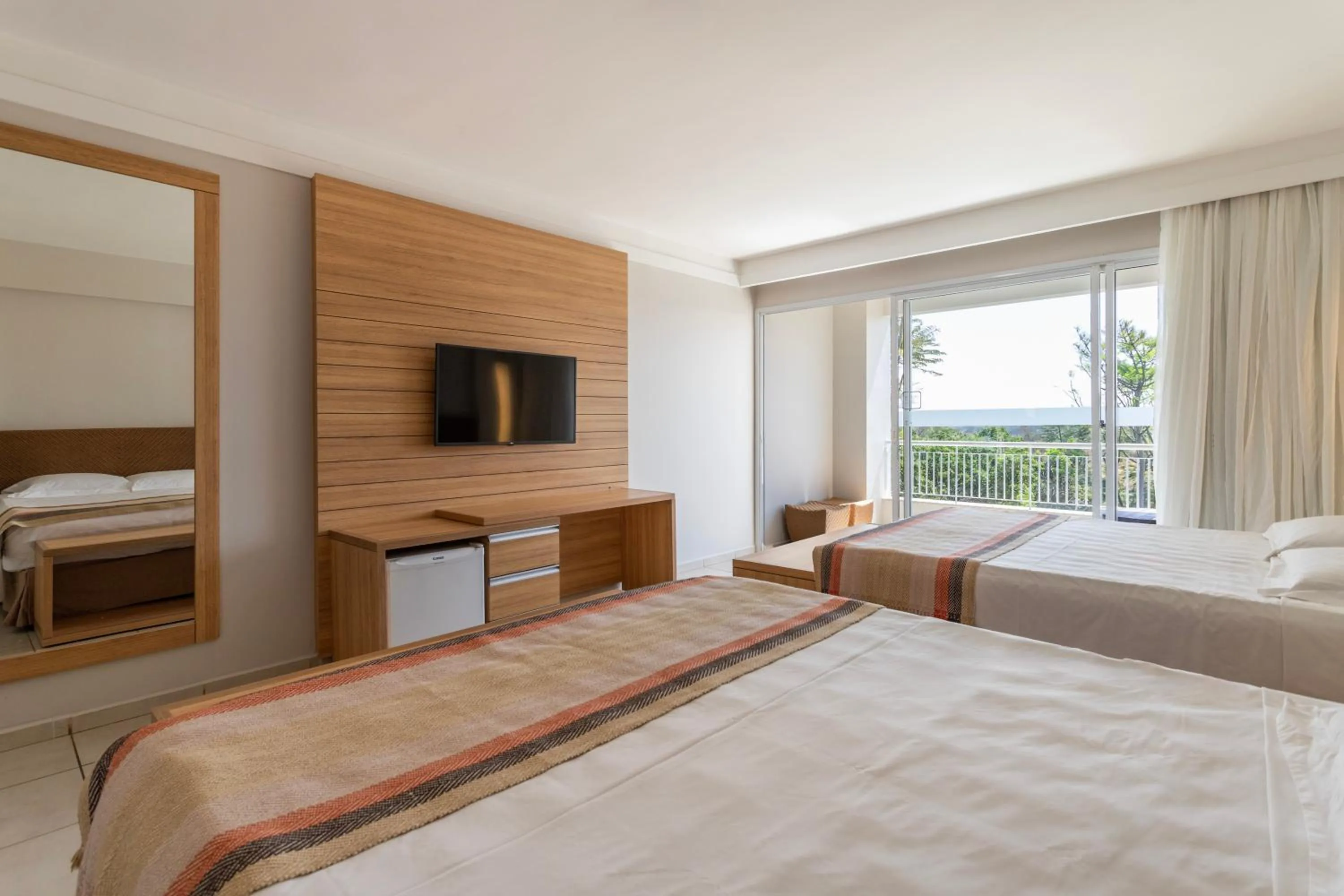 Bed in Rio Quente Cristal Resorts