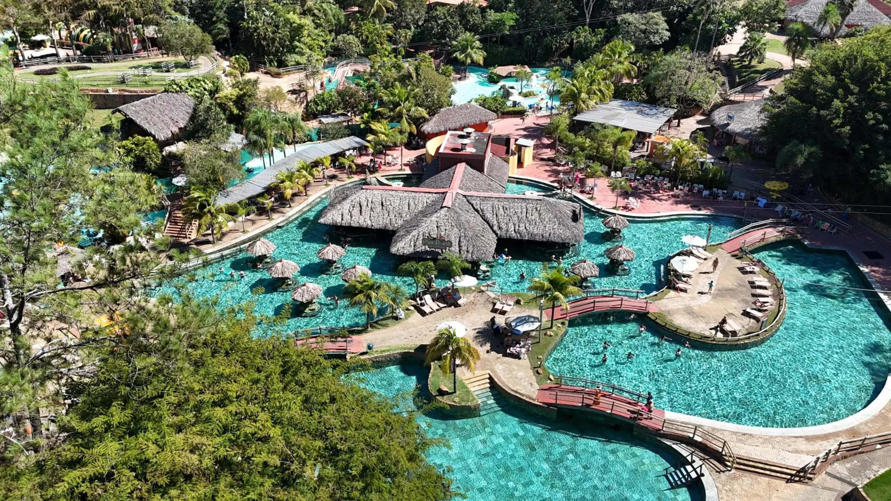 Bird's eye view in Rio Quente Cristal Resorts Bird's eye view in Rio Quente Cristal Resorts