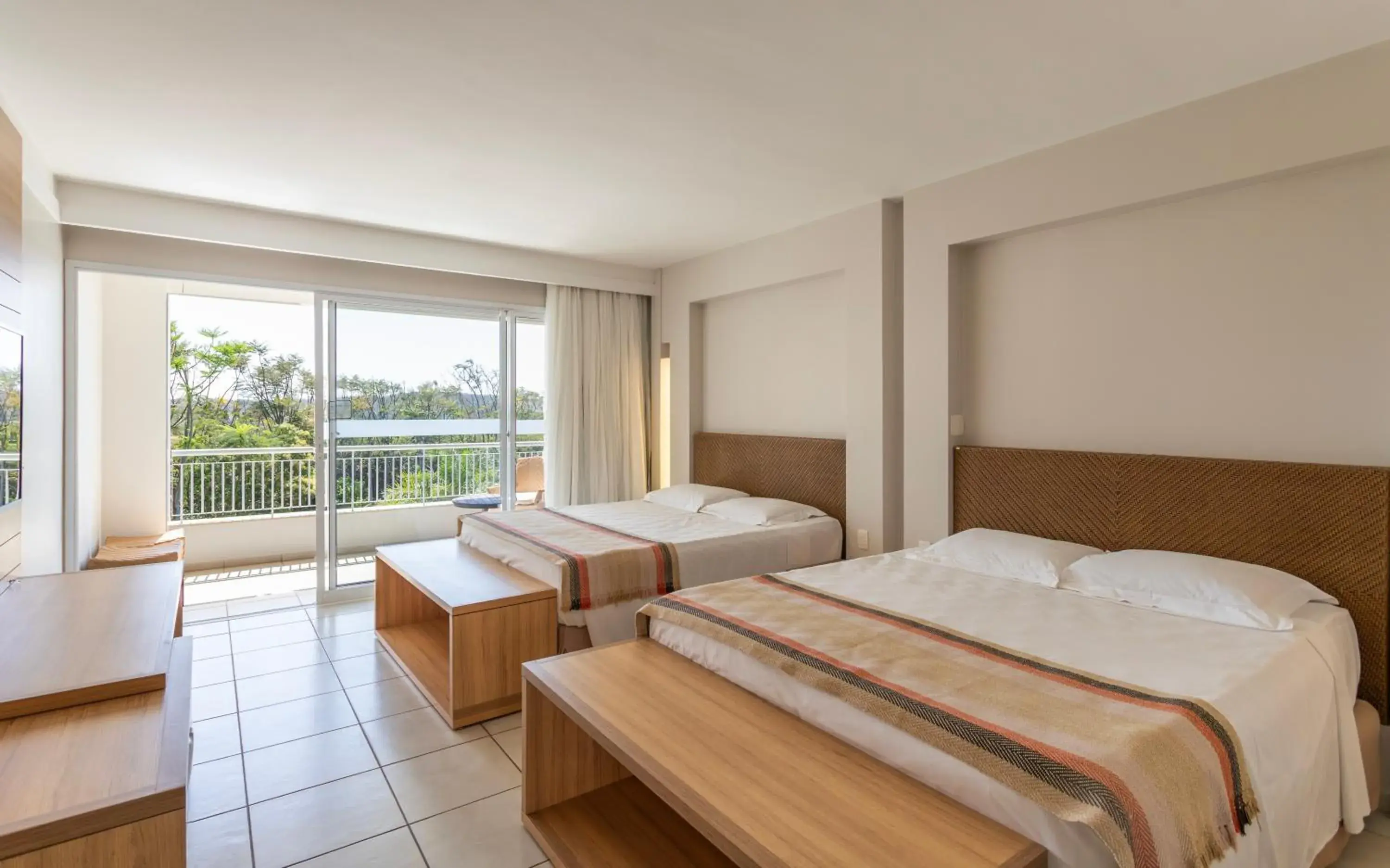 Bed in Rio Quente Cristal Resorts Bed in Rio Quente Cristal Resorts