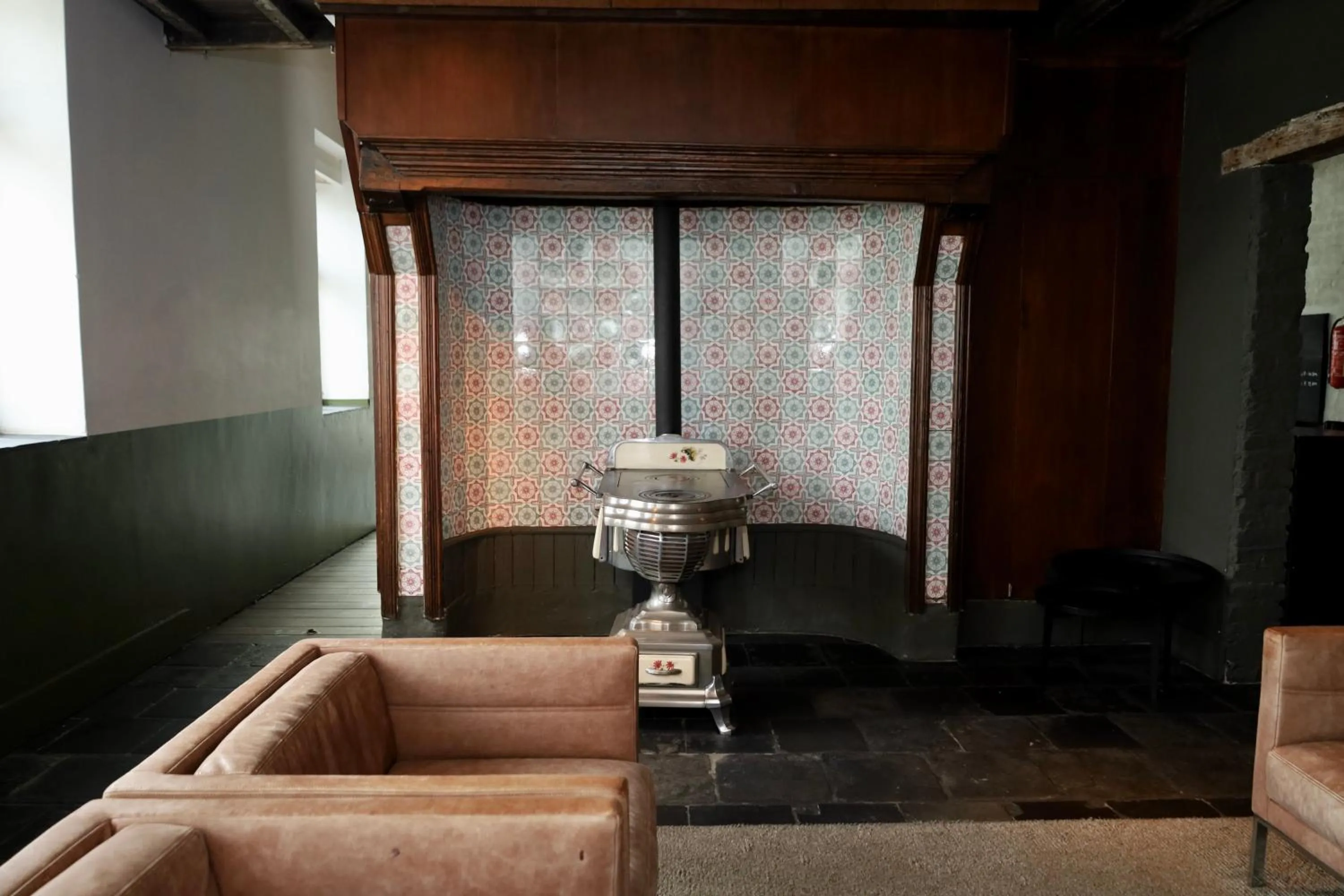 Seating area in D-Hotel