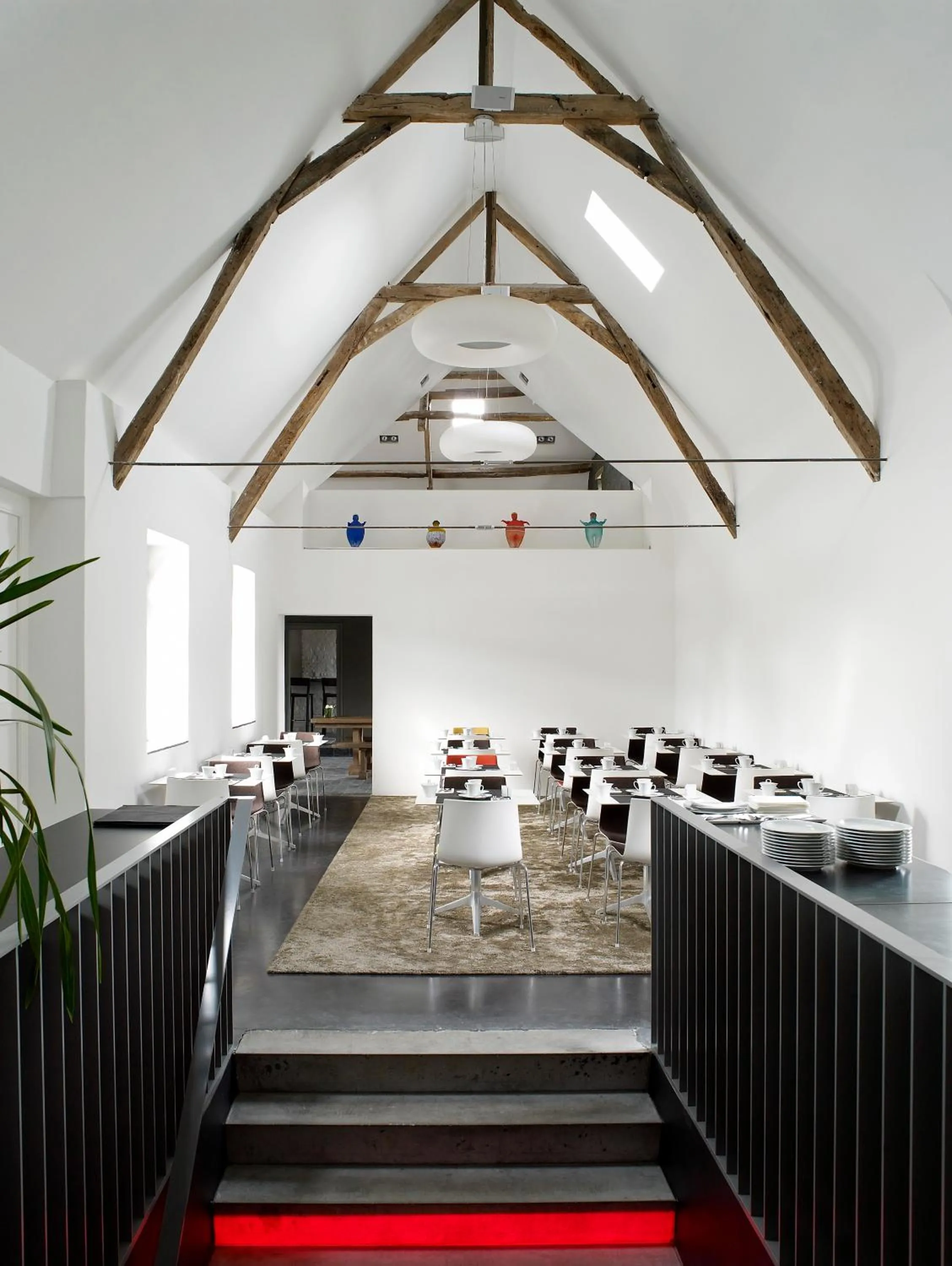 Dining area in D-Hotel