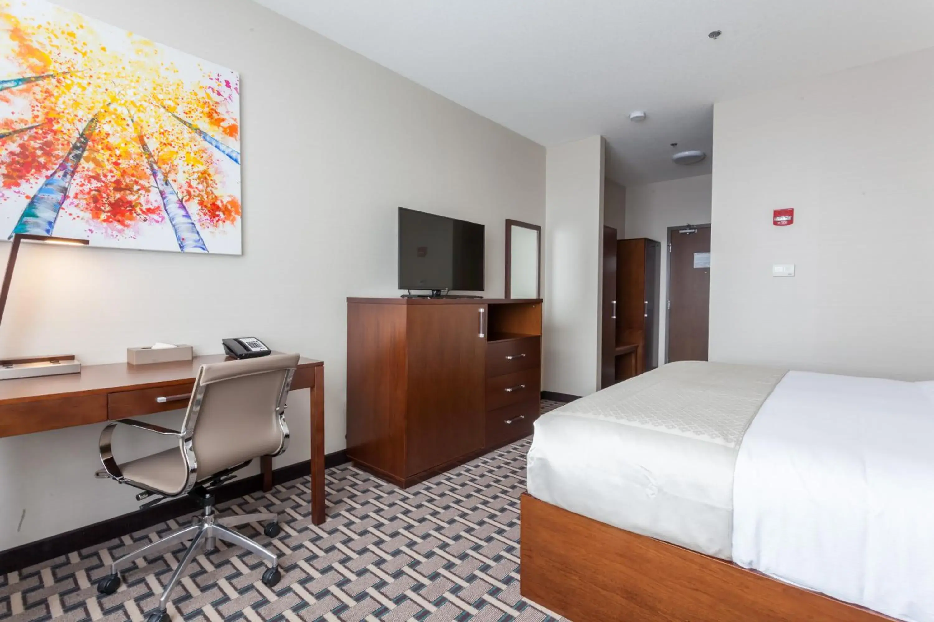 Bedroom, Bed in Wyndham Garden Edmonton Airport Bedroom, Bed in Wyndham Garden Edmonton Airport