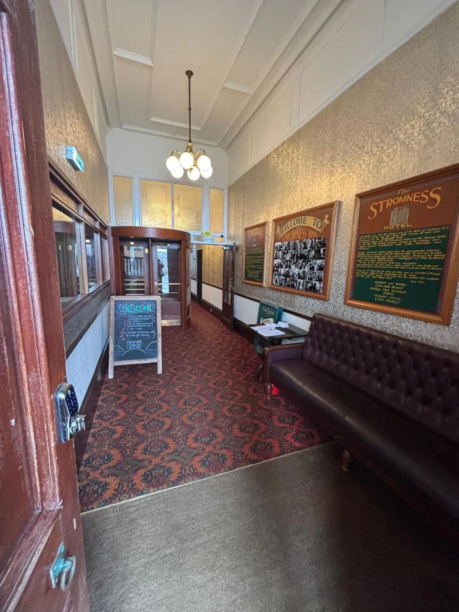 Facade/entrance in The Stromness Hotel Facade/entrance in The Stromness Hotel