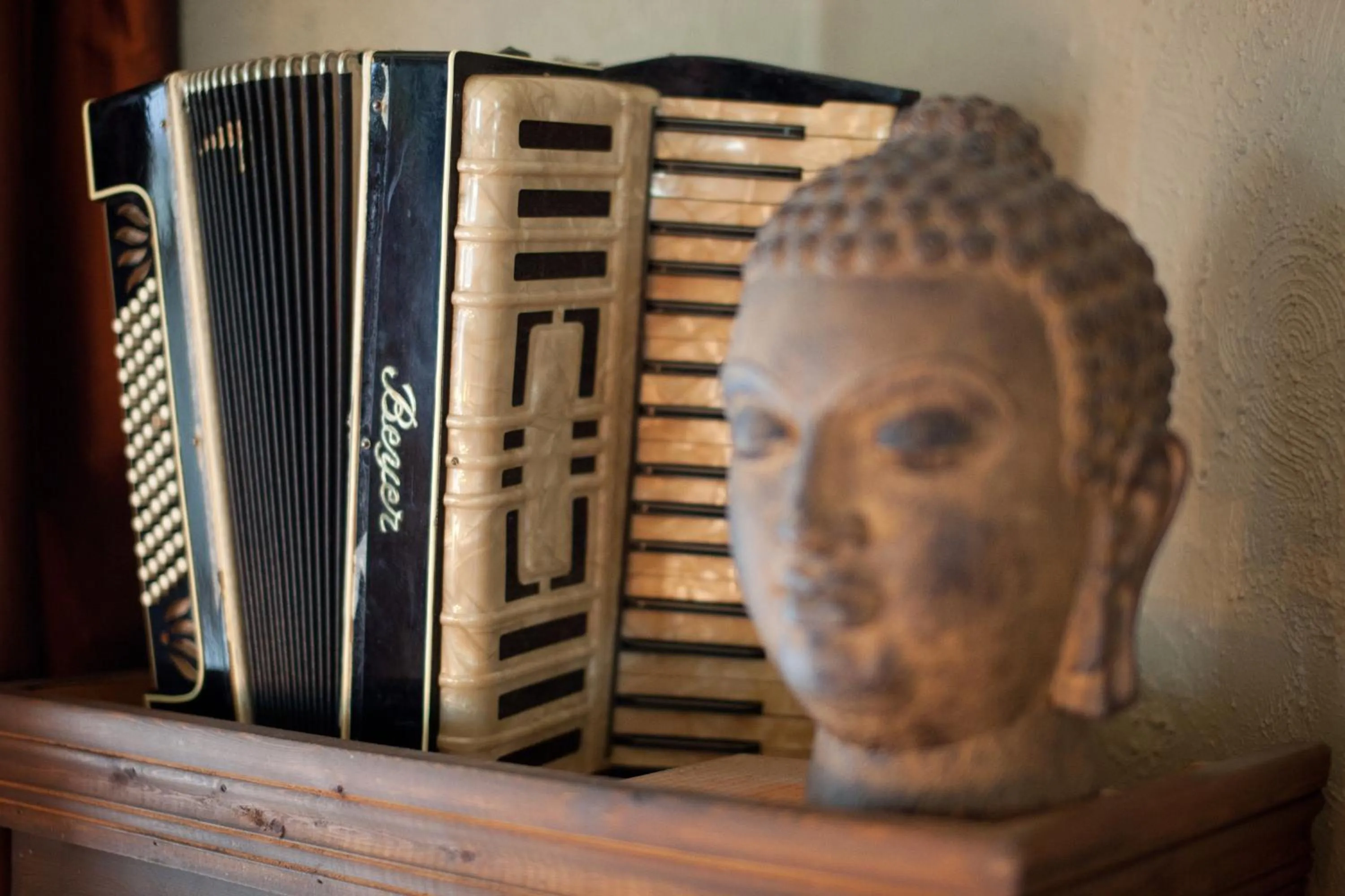 Decorative detail in B&B-Restaurant Porte de la Lienne