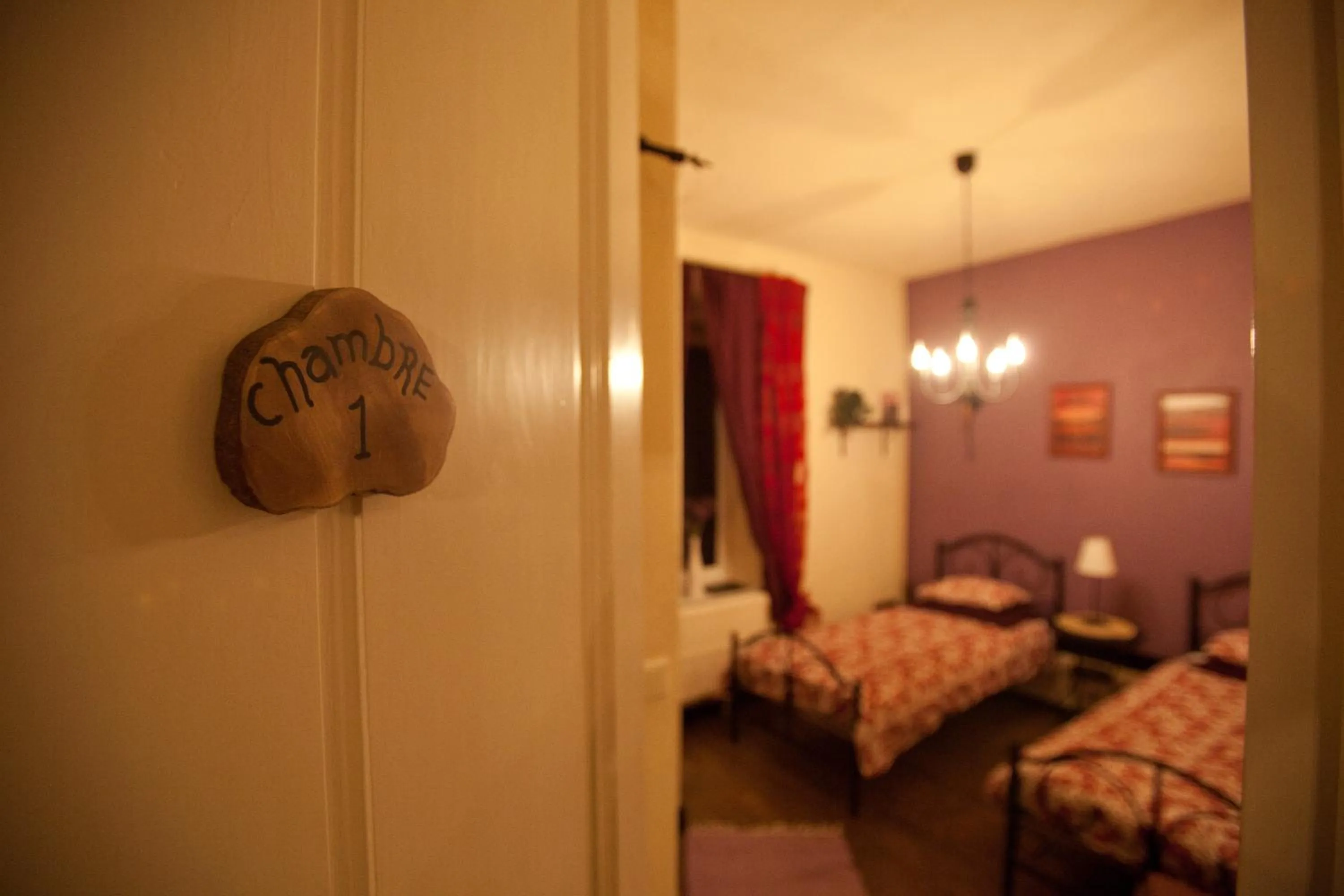 Bed in B&B-Restaurant Porte de la Lienne