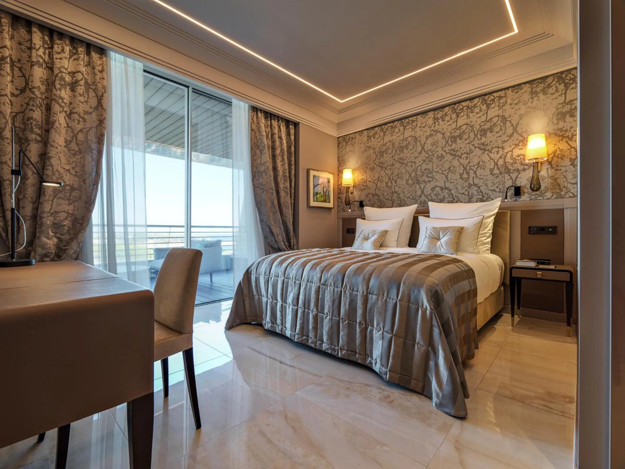 Bed in Alàbriga Hotel GL