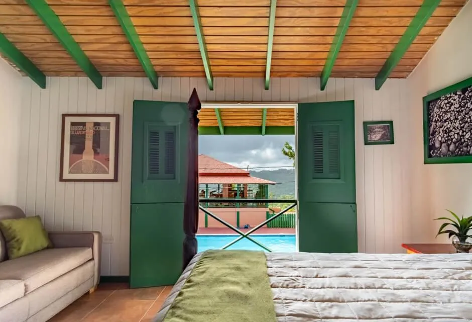 Pool view in Hacienda Juanita