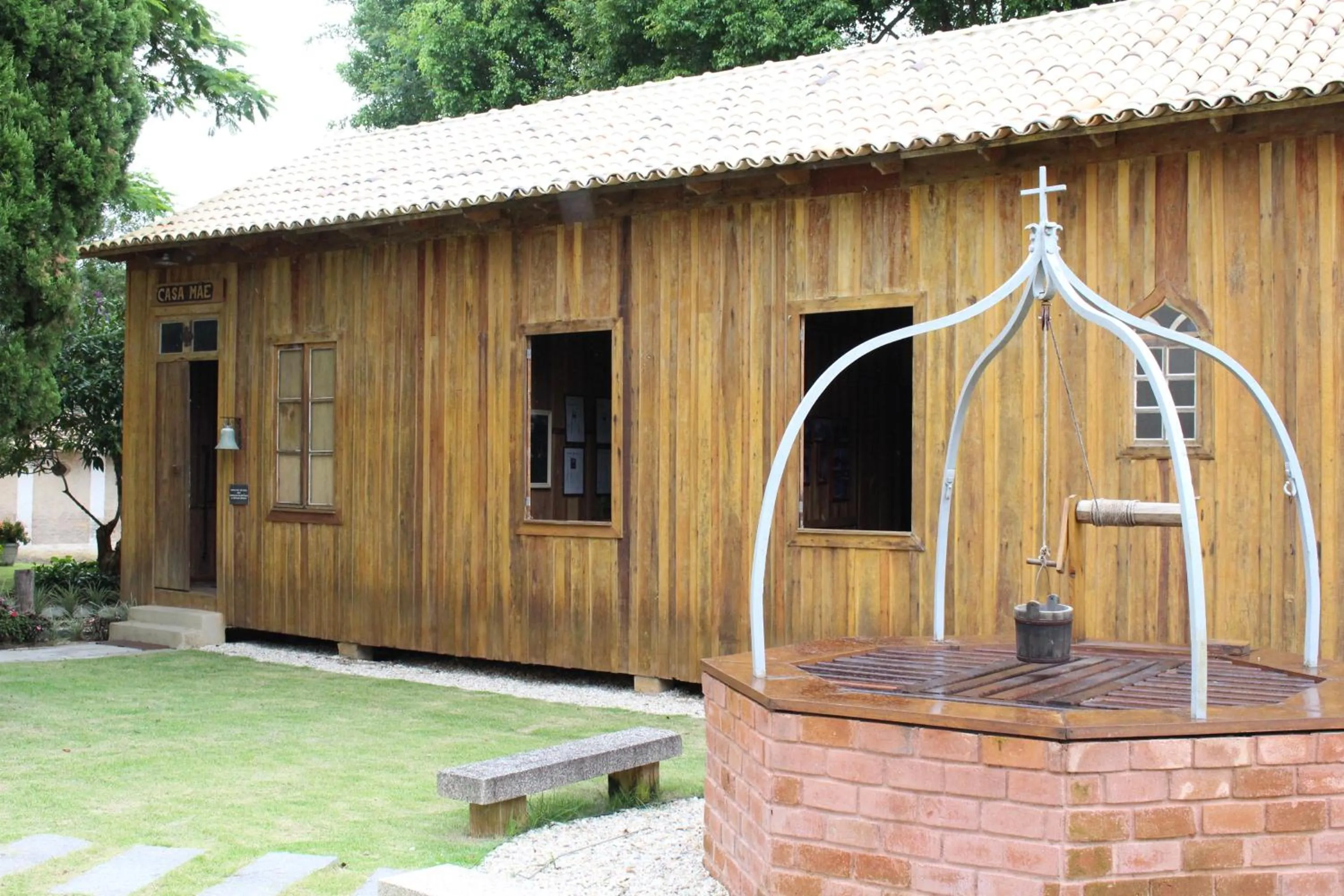 Garden in CEIC Pousada e Eventos