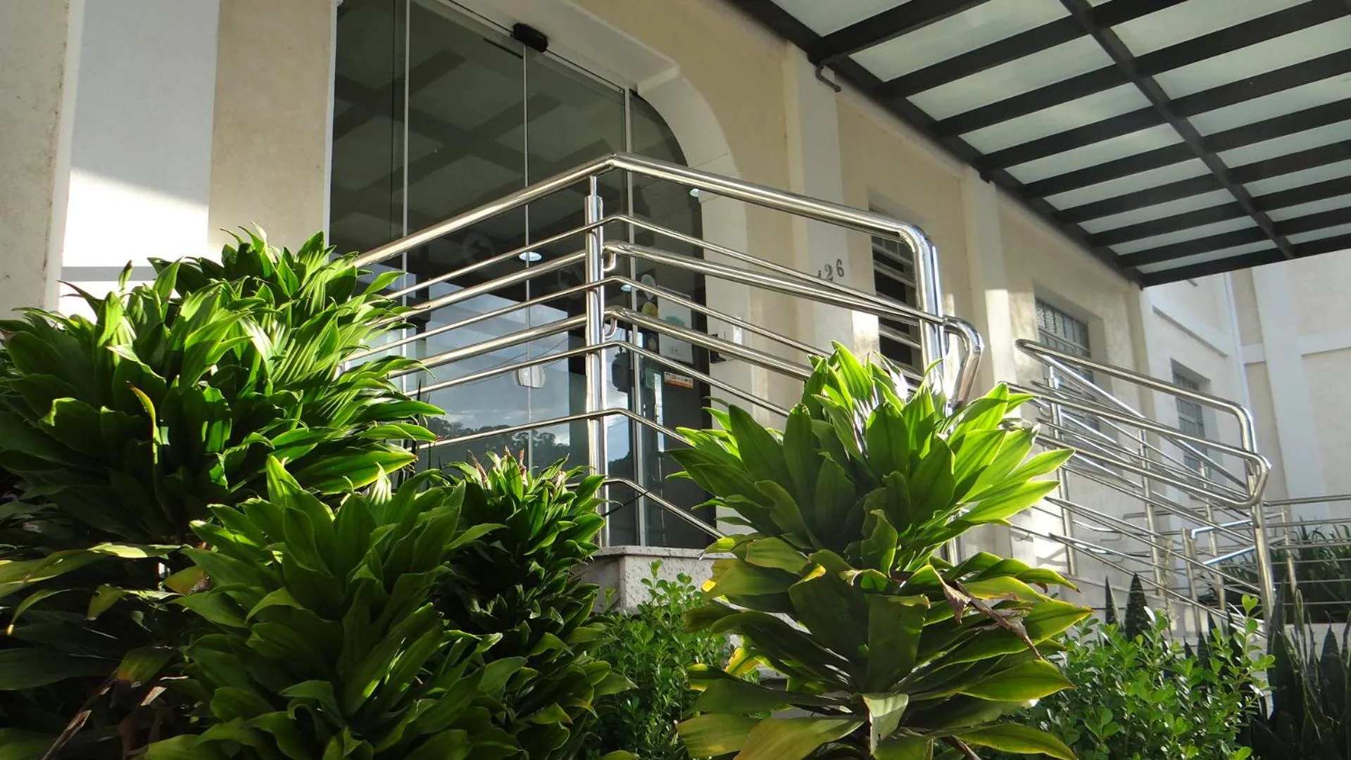 Facade/entrance in CEIC Pousada e Eventos