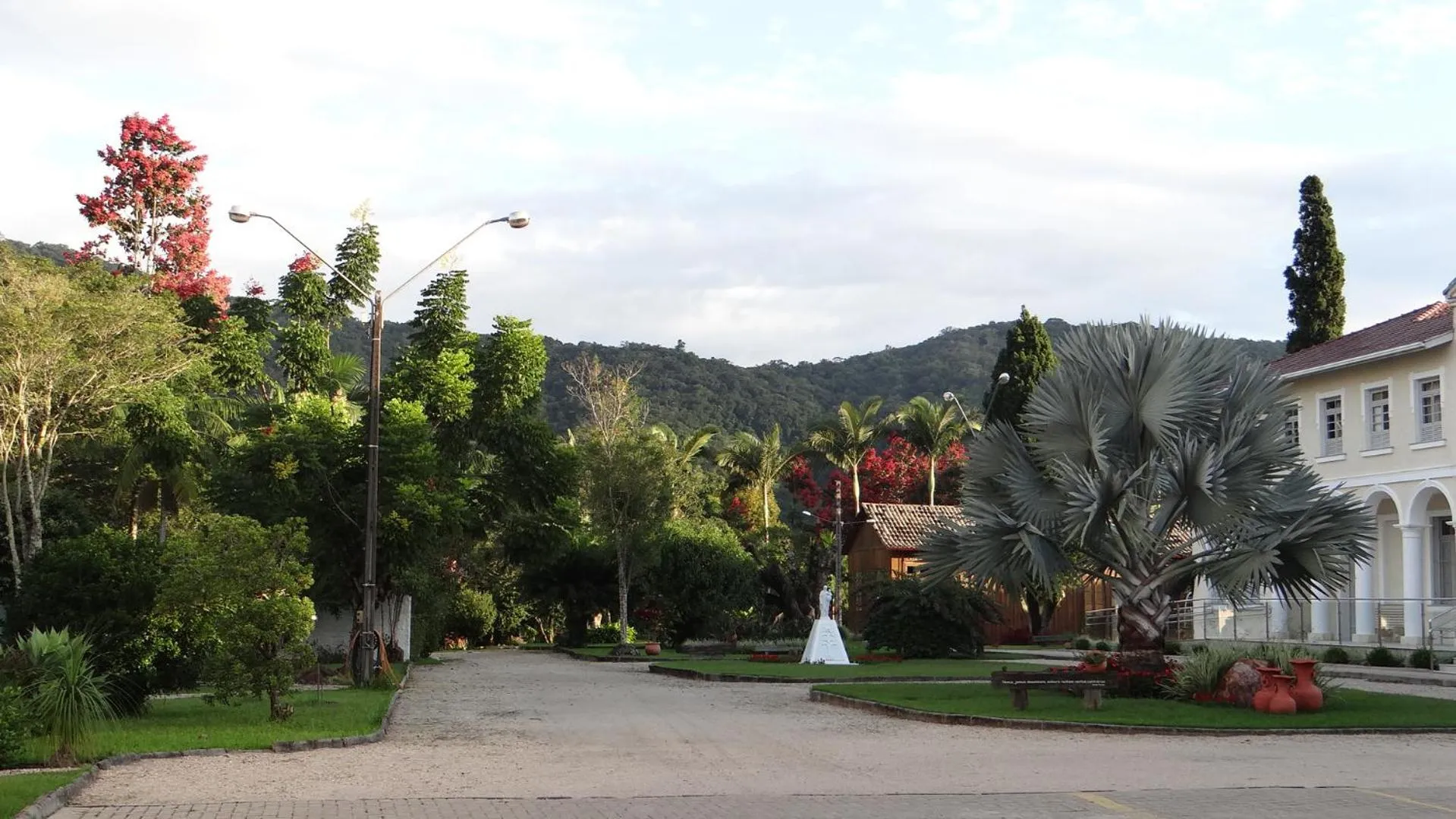 Garden view in CEIC Pousada e Eventos
