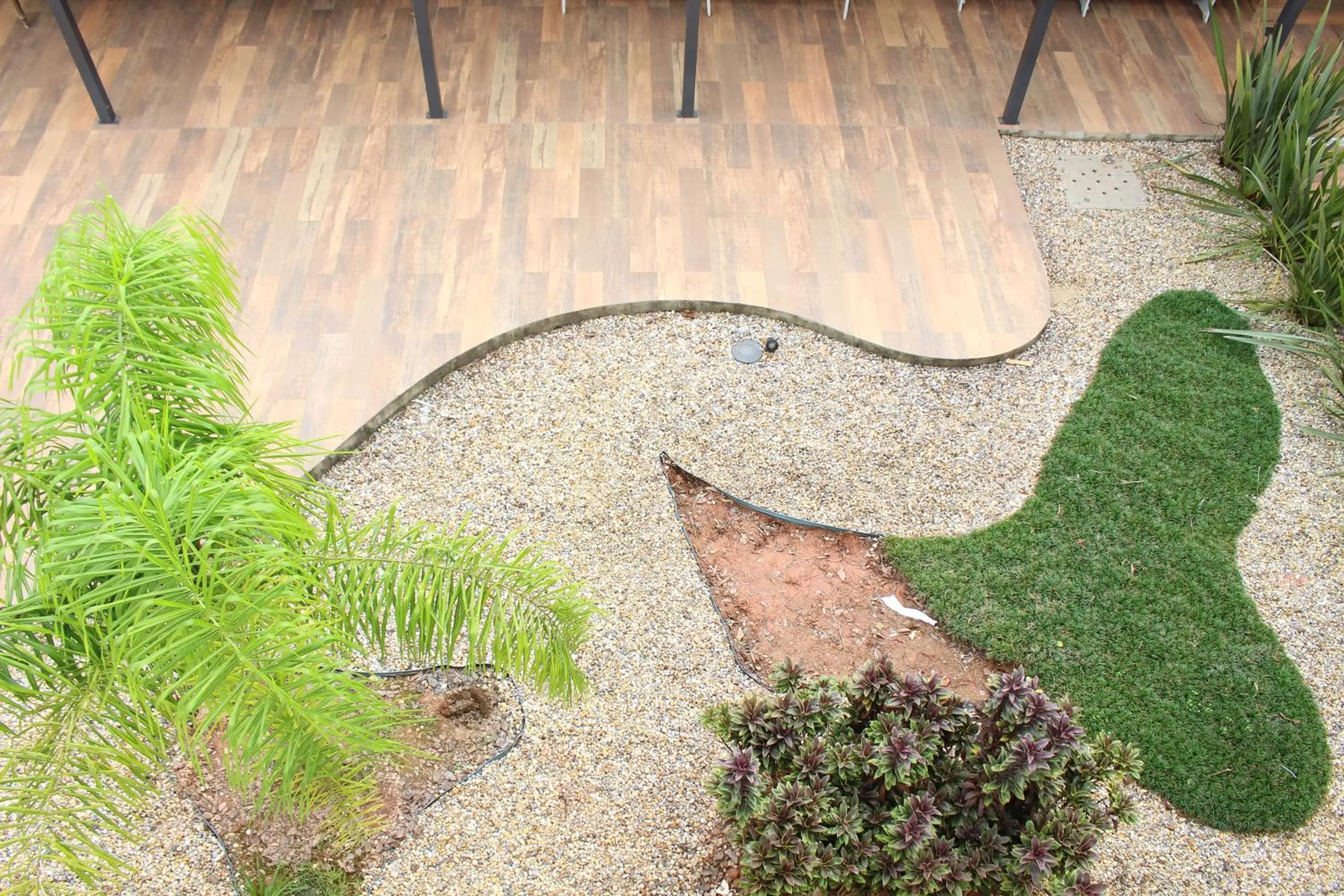 Garden in CEIC Pousada e Eventos