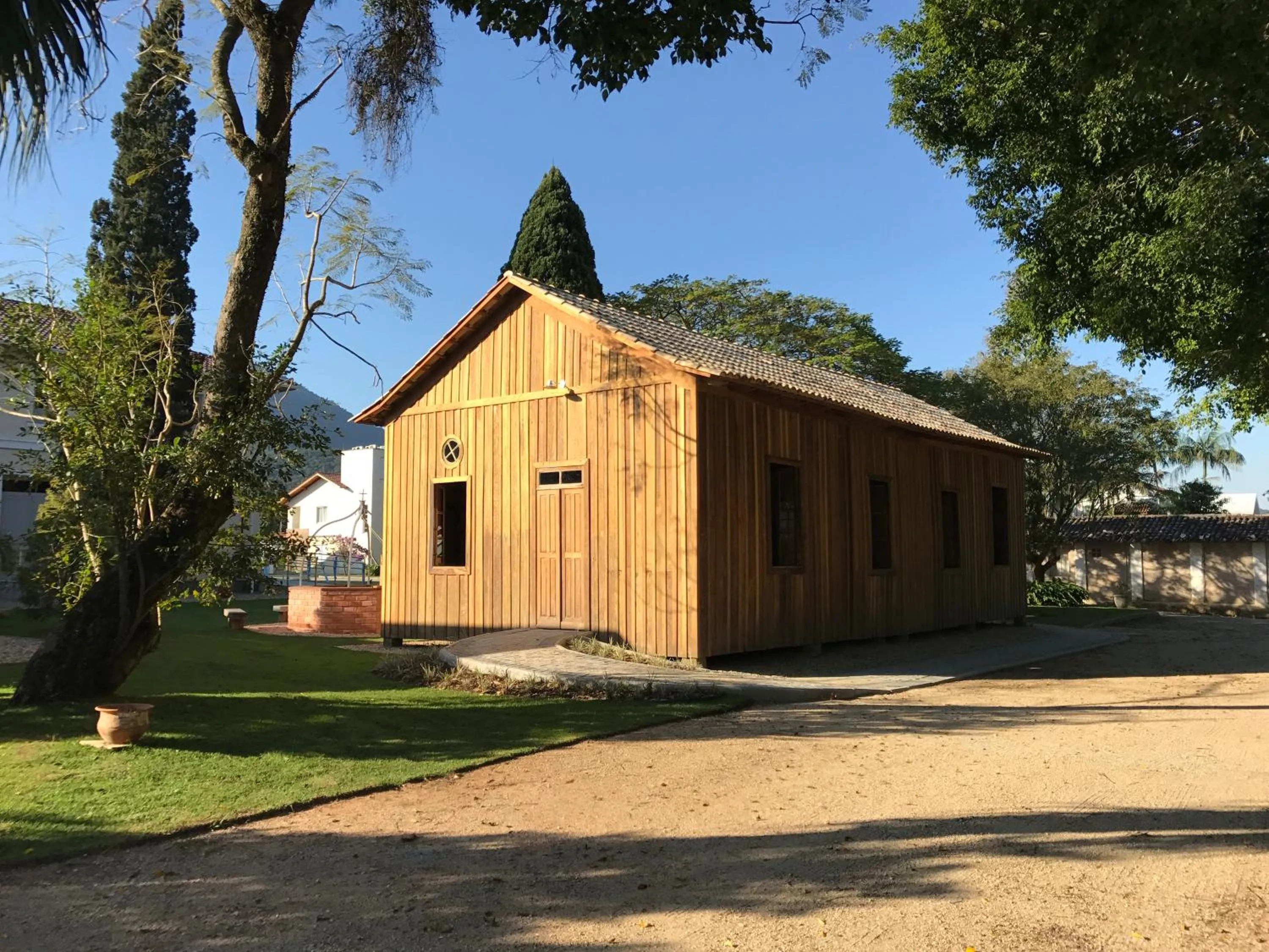 Garden in CEIC Pousada e Eventos