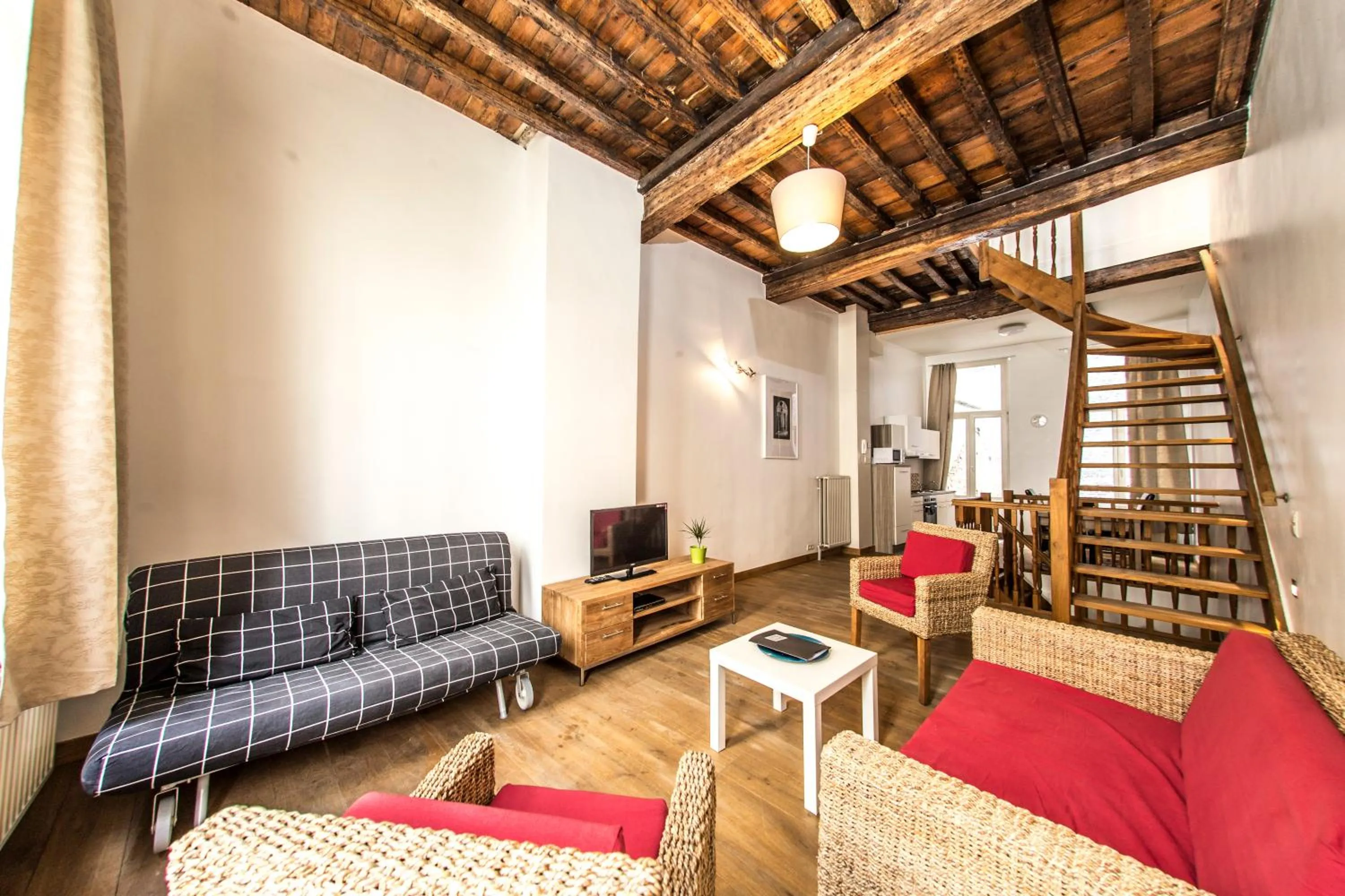 Living room in Rentbynight Aparthotel