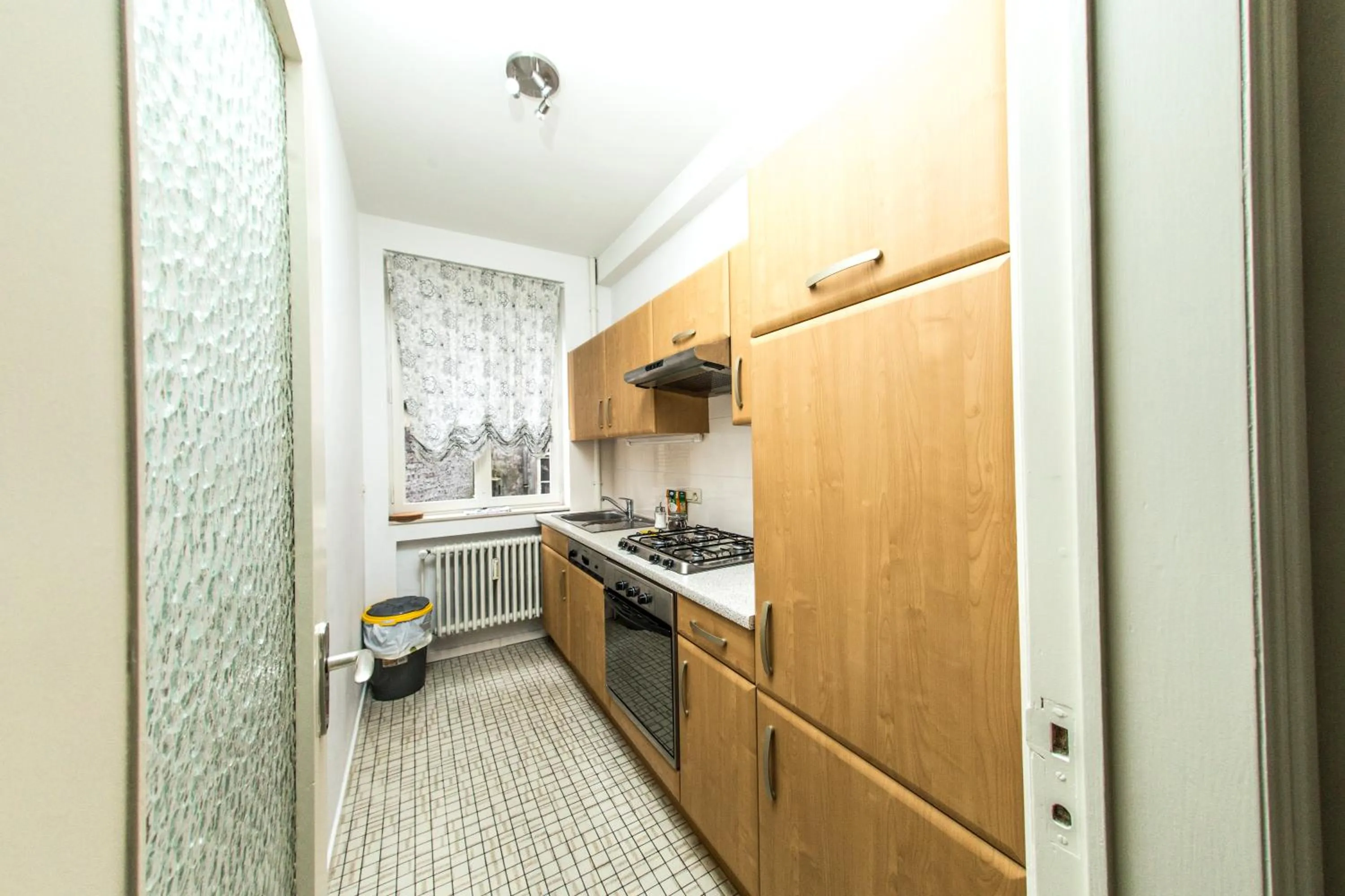 Kitchen or kitchenette in Rentbynight Aparthotel