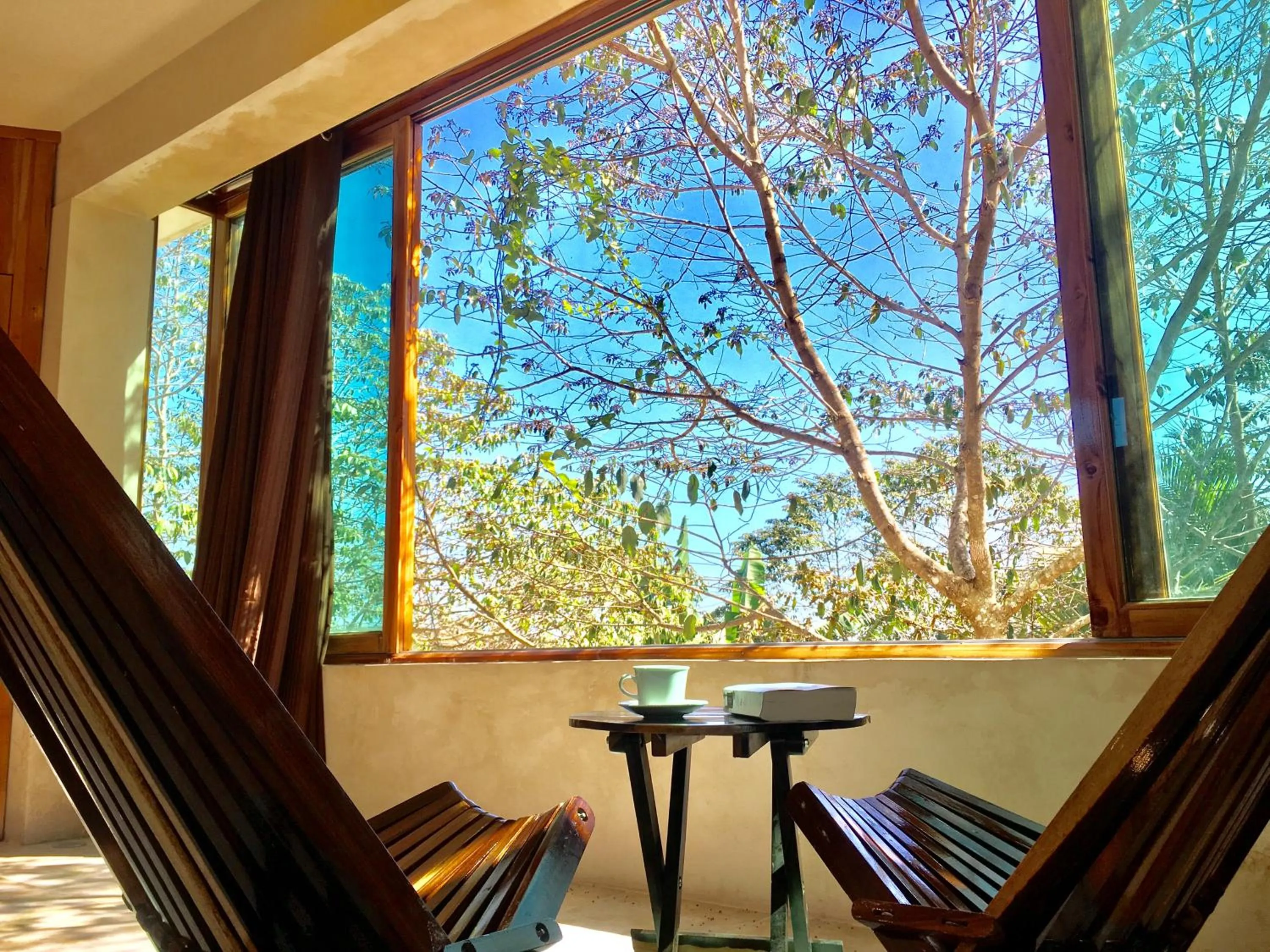 Balcony/Terrace in Hotel Casa Maya Calakmul