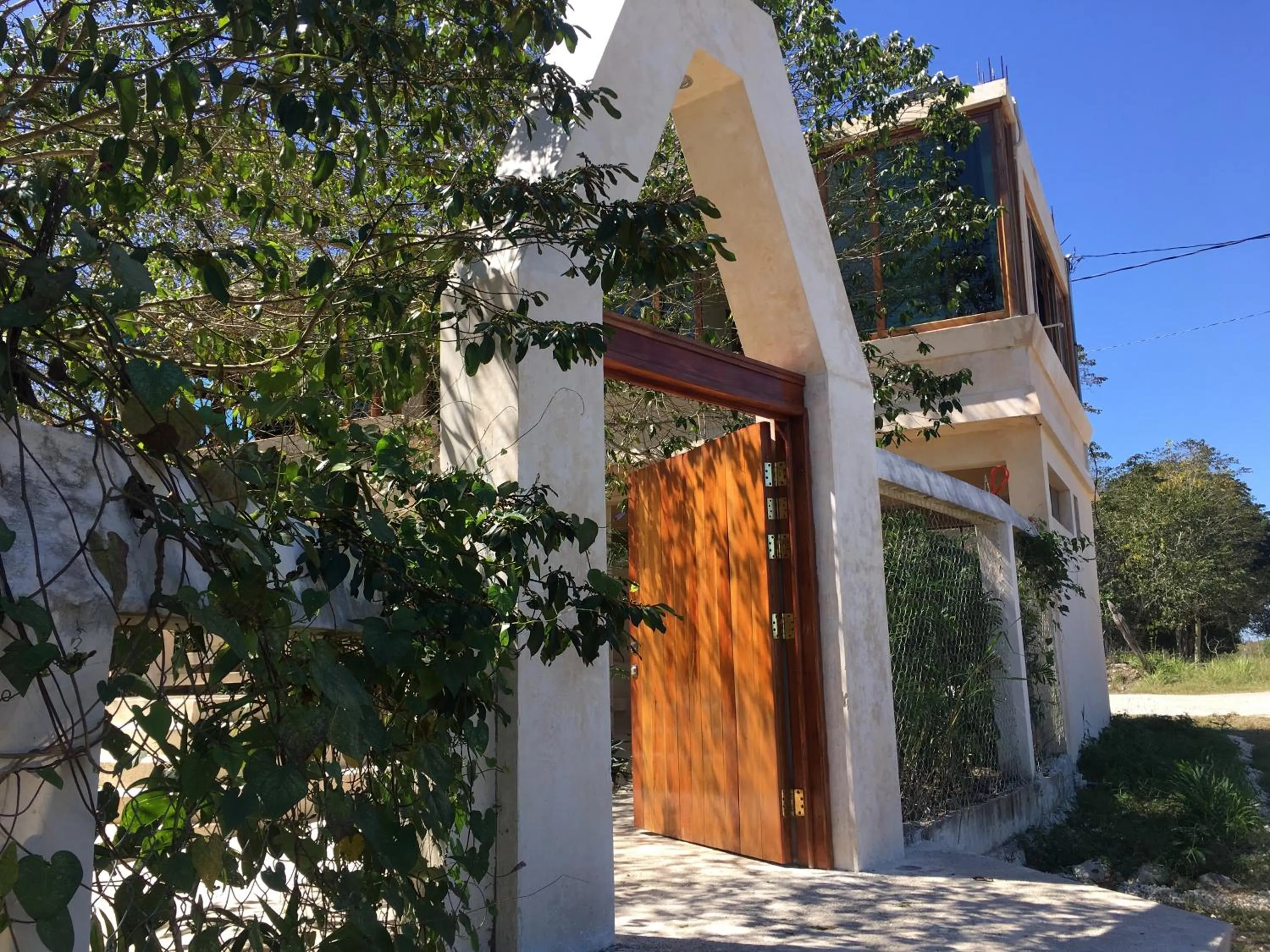 Facade/entrance in Hotel Casa Maya Calakmul