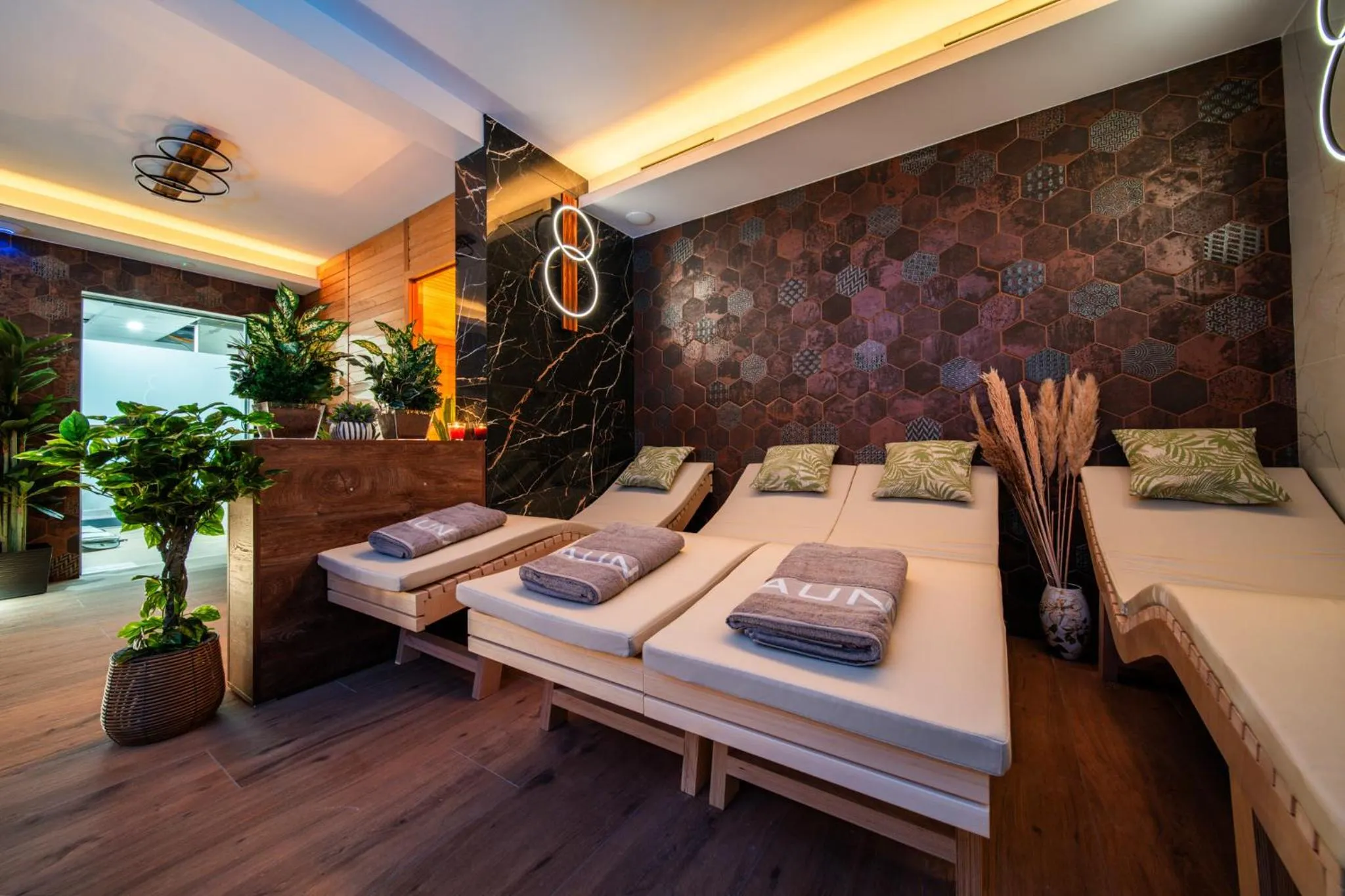 Spa and wellness centre/facilities, Bed in Hotel Zagi