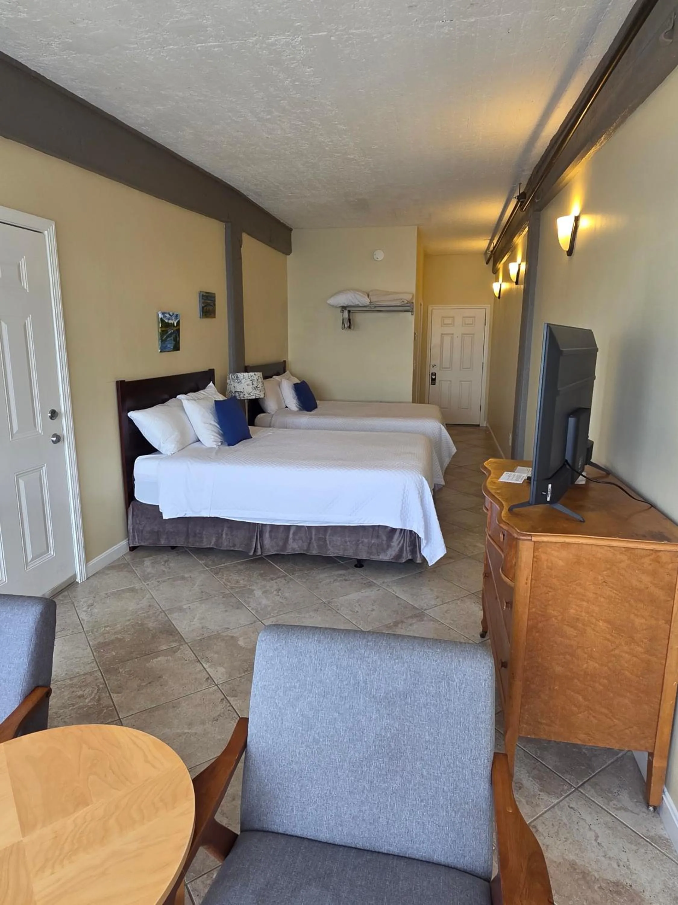 Bed in The Inn on the Wharf