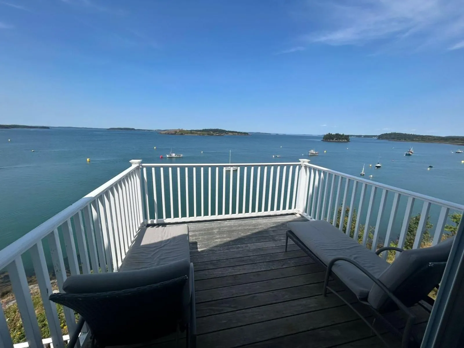 Balcony/Terrace in The Inn on the Wharf