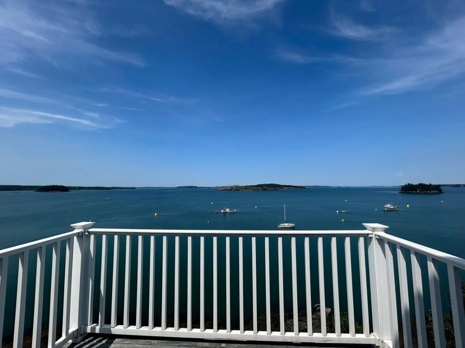 Balcony/Terrace in The Inn on the Wharf