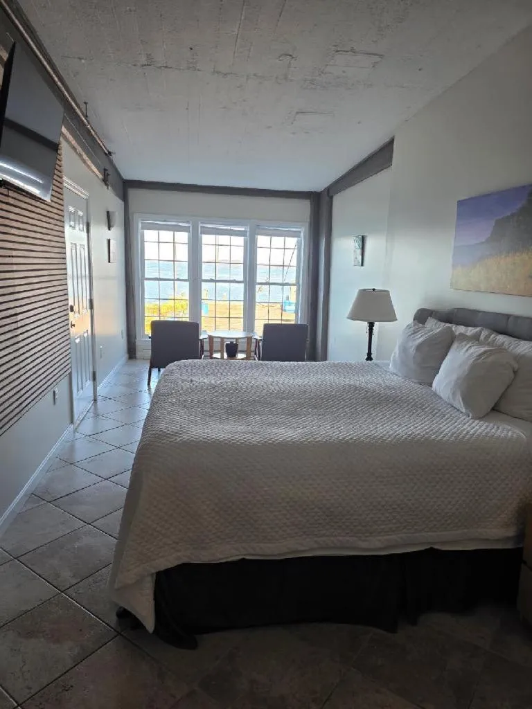 Bed in The Inn on the Wharf