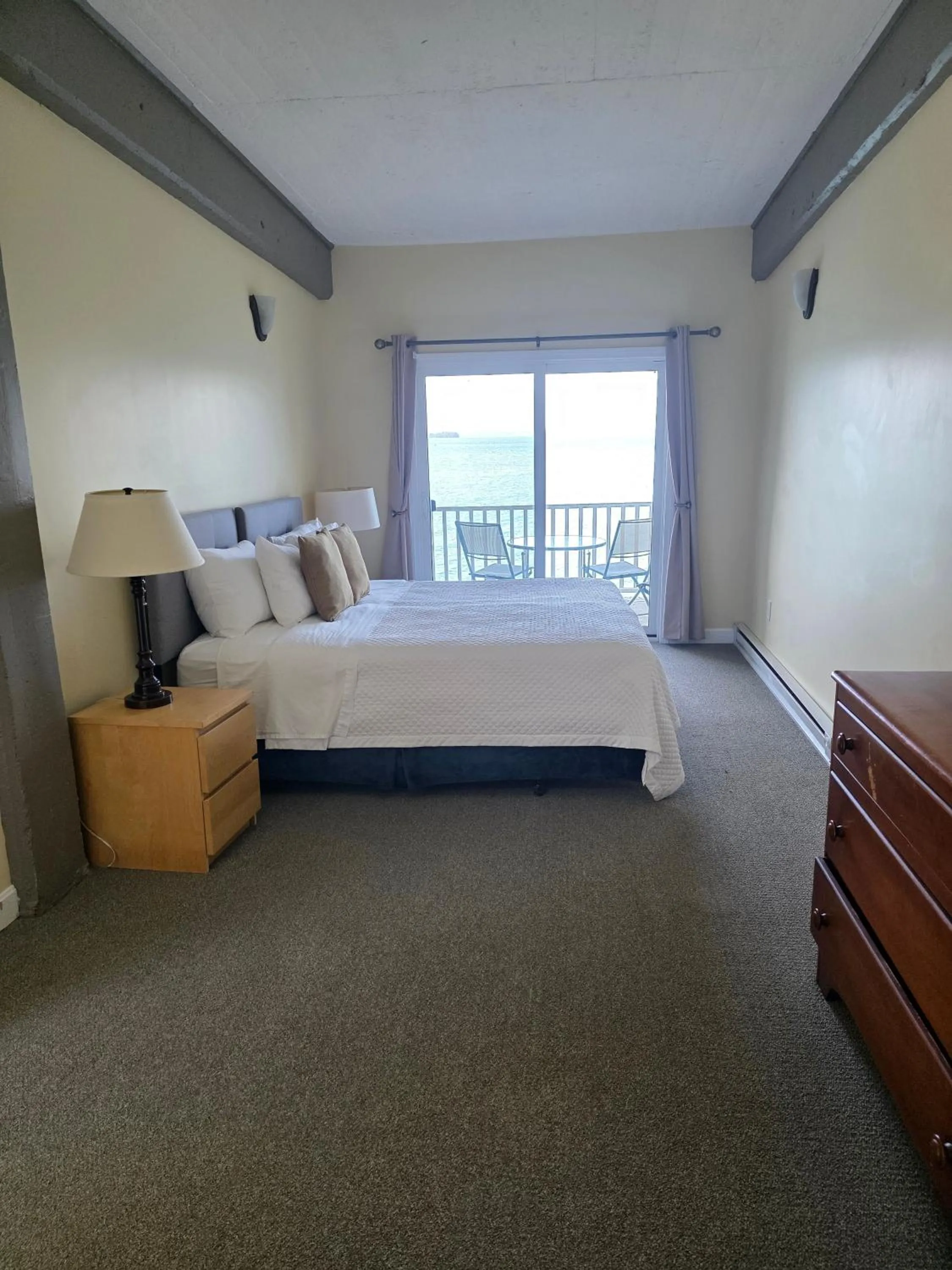 Bed in The Inn on the Wharf