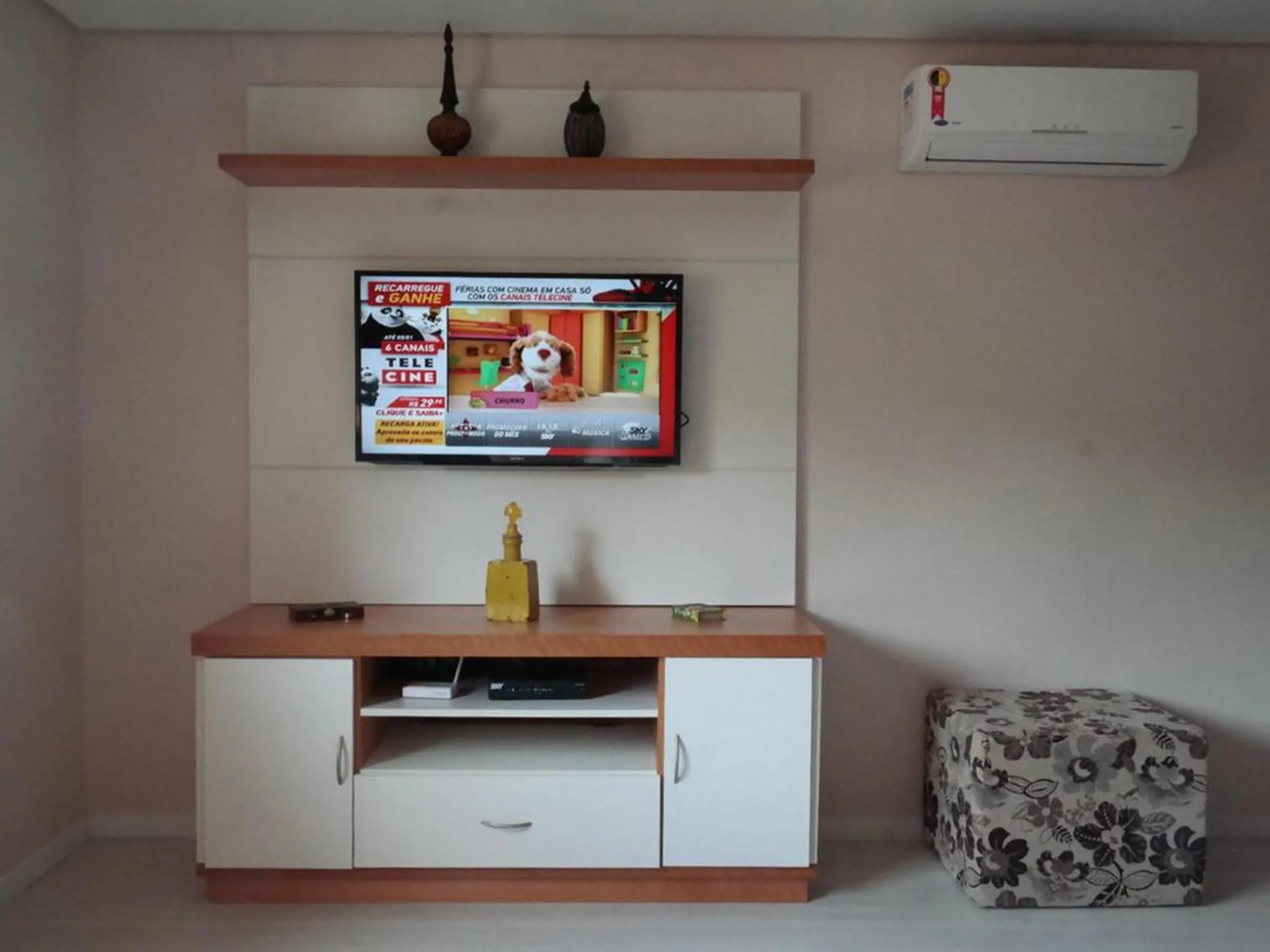Living room in Ótima Localização e Vista da Cidade