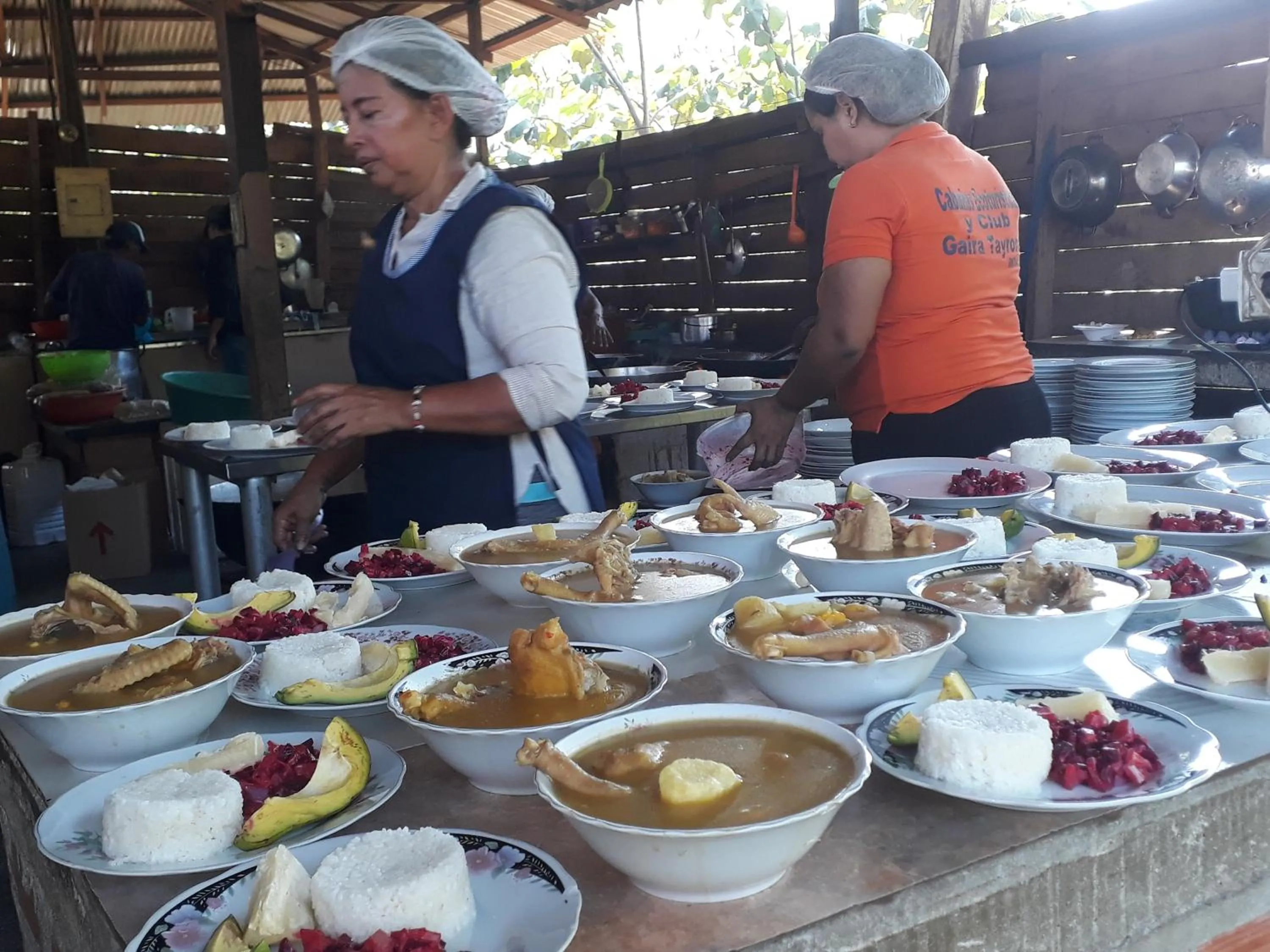 Lunch in Cabañas Ecoturisticas Y Club Gaira Tayrona