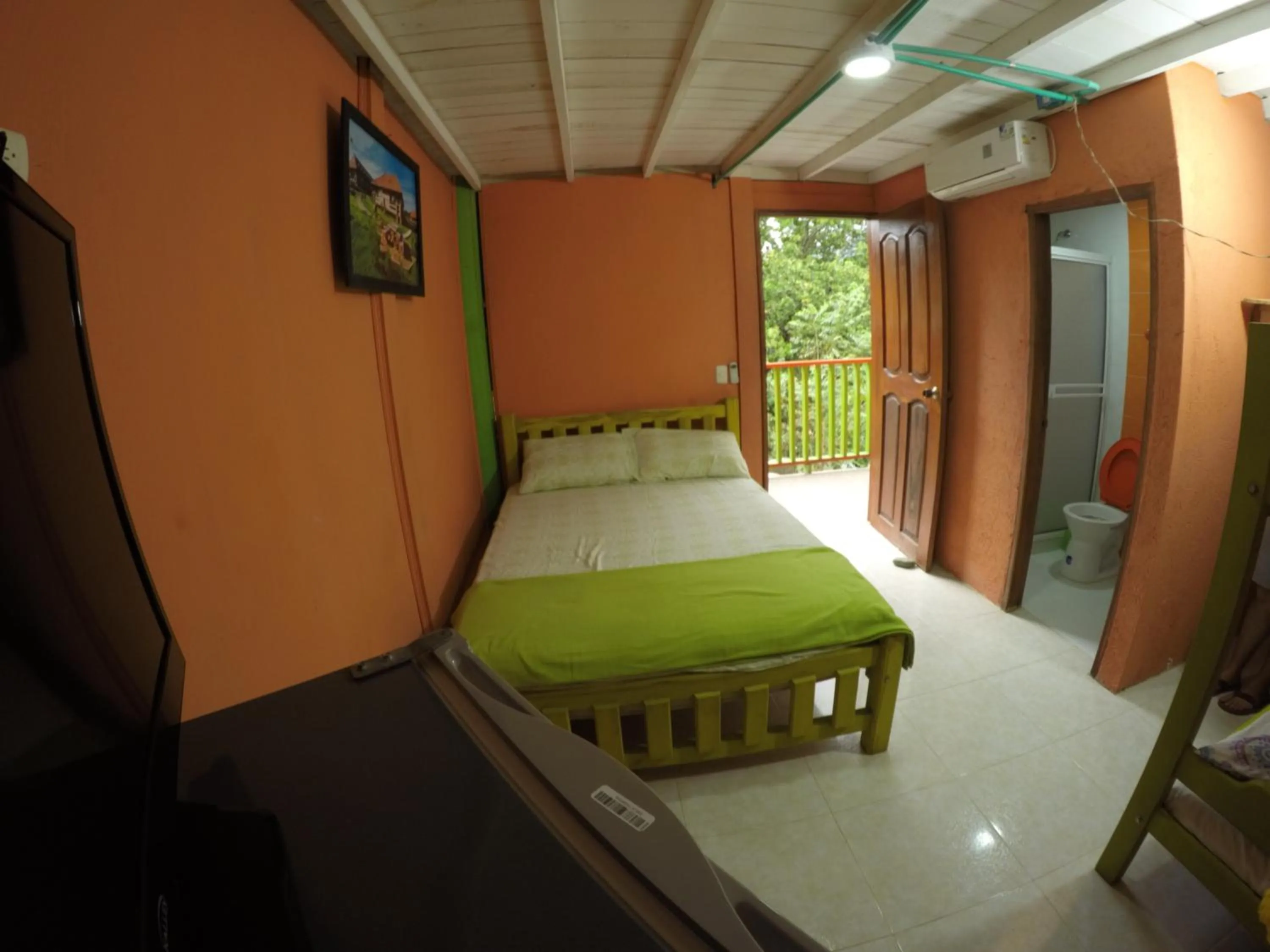 Bed in Cabañas Ecoturisticas Y Club Gaira Tayrona