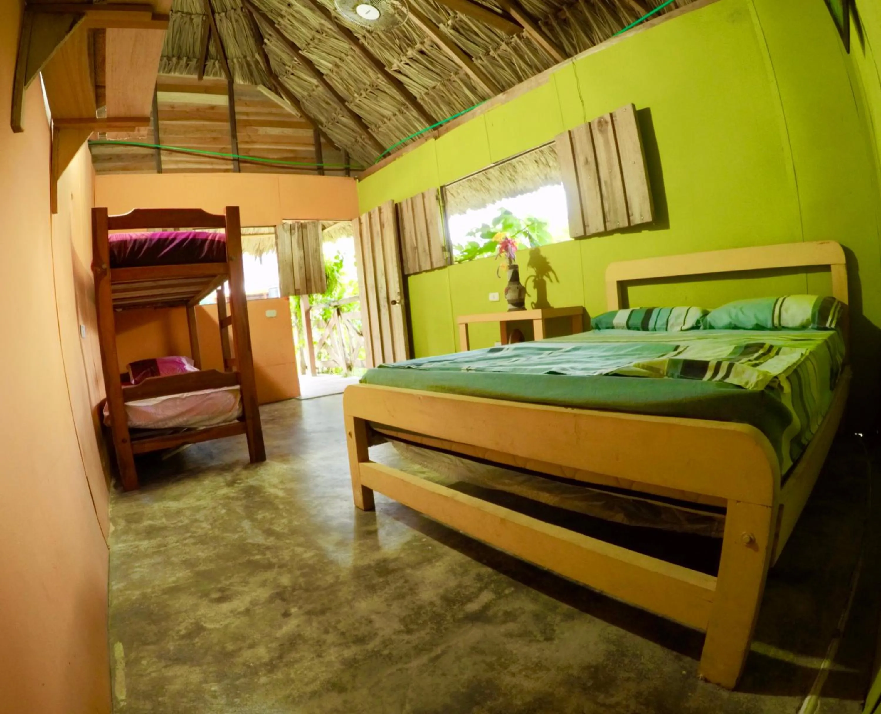 Bed in Cabañas Ecoturisticas Y Club Gaira Tayrona