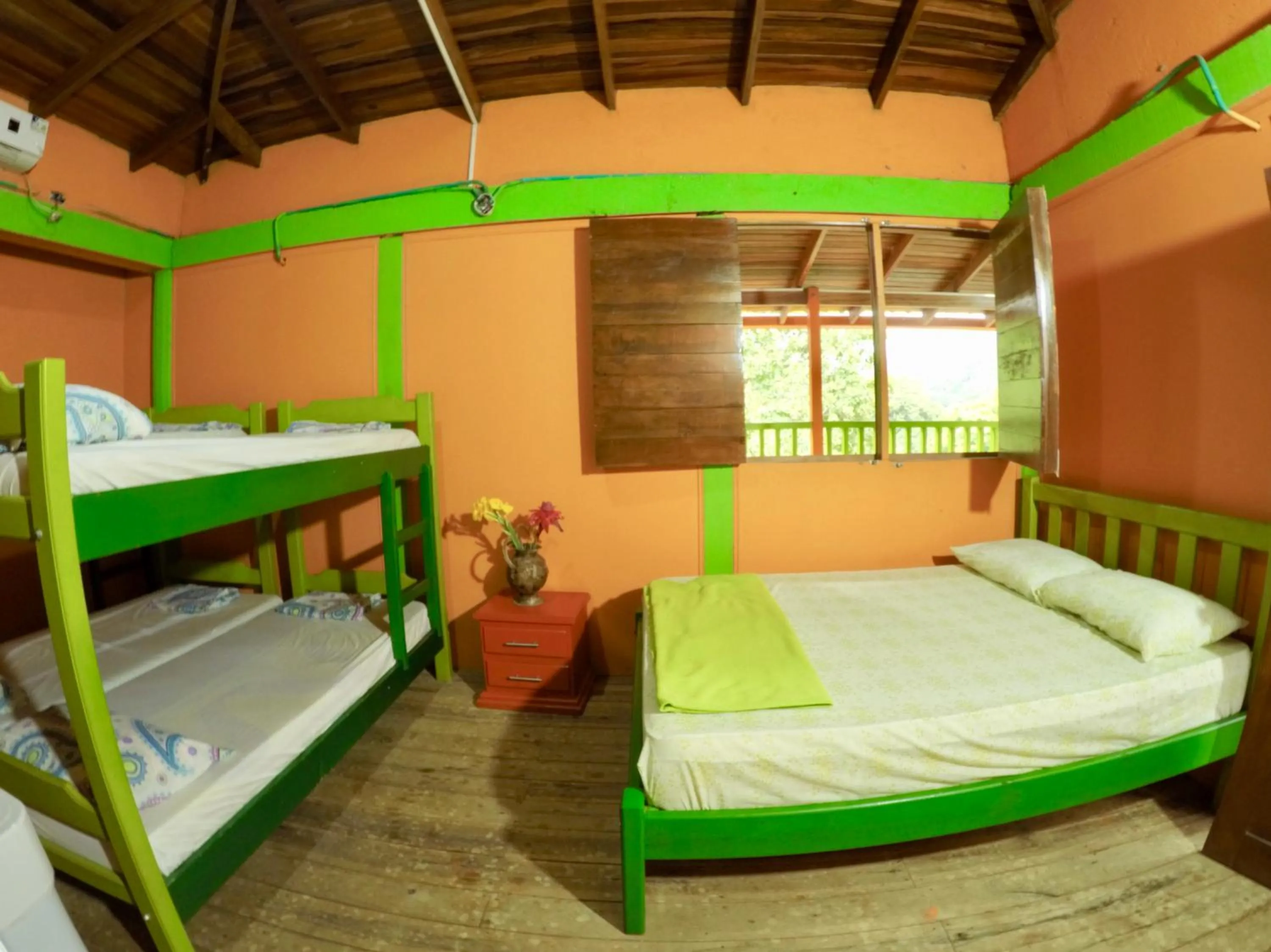 Bed in Cabañas Ecoturisticas Y Club Gaira Tayrona