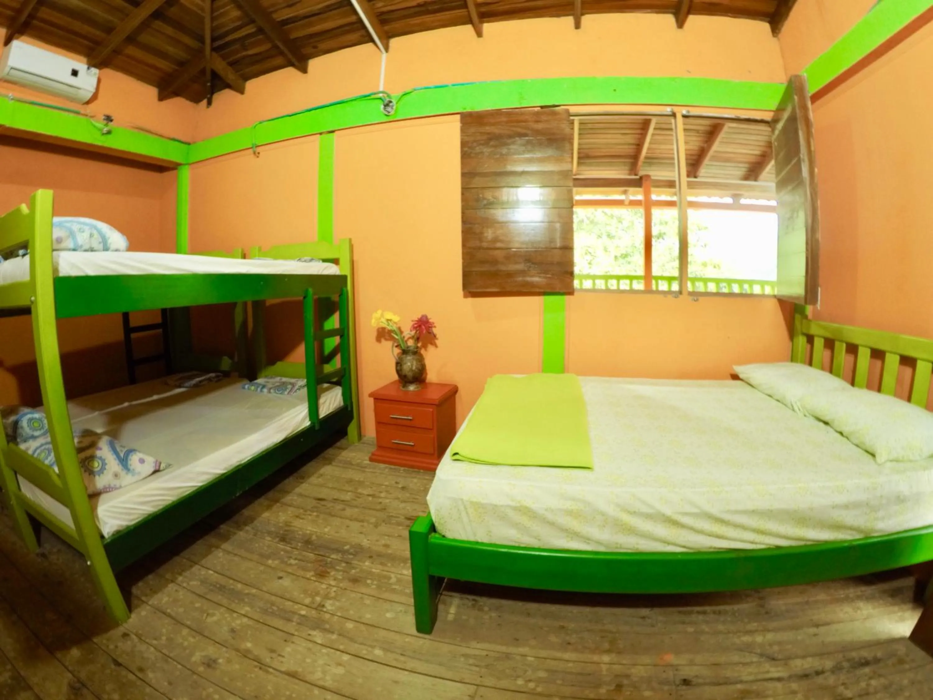 Bed in Cabañas Ecoturisticas Y Club Gaira Tayrona