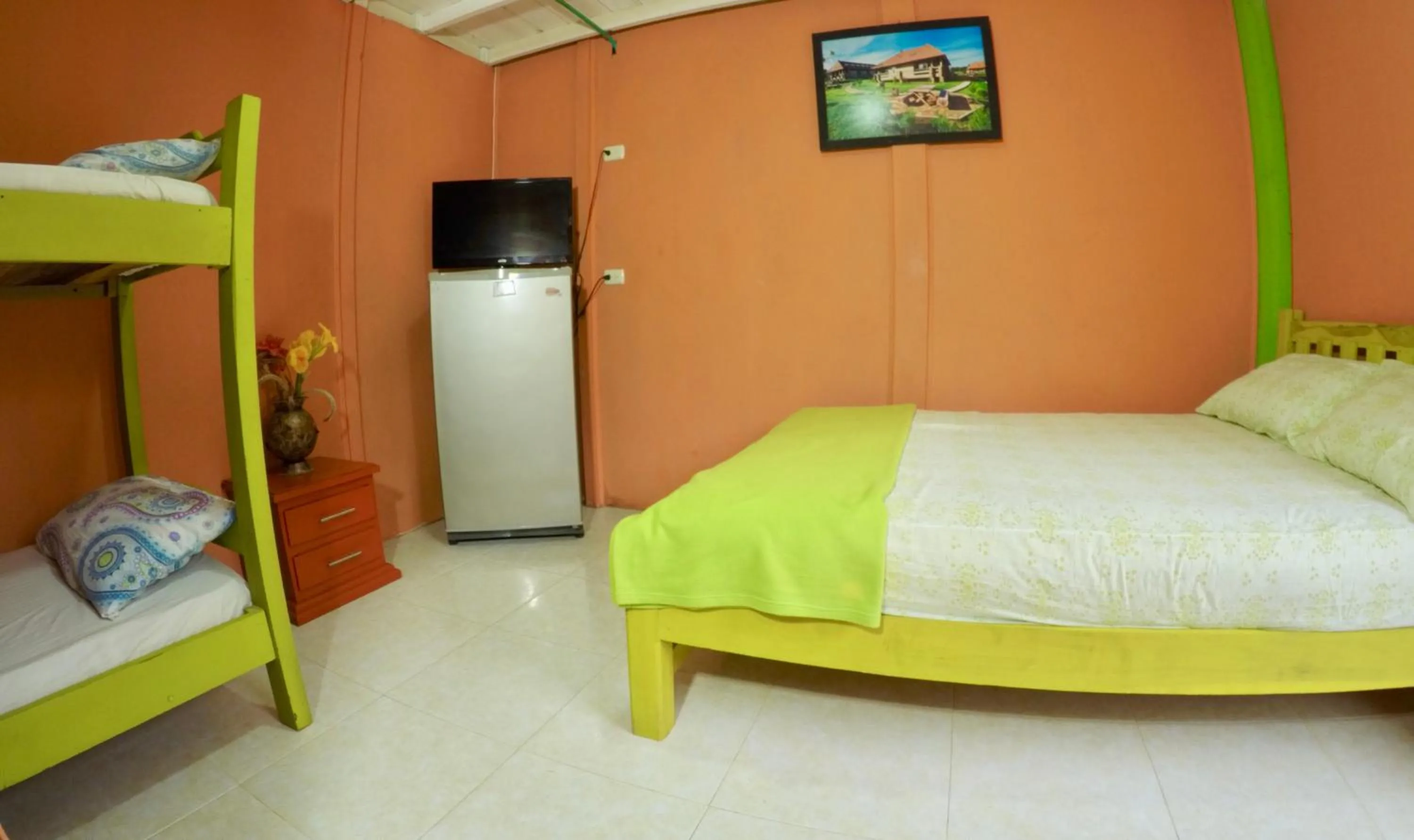 Bed in Cabañas Ecoturisticas Y Club Gaira Tayrona