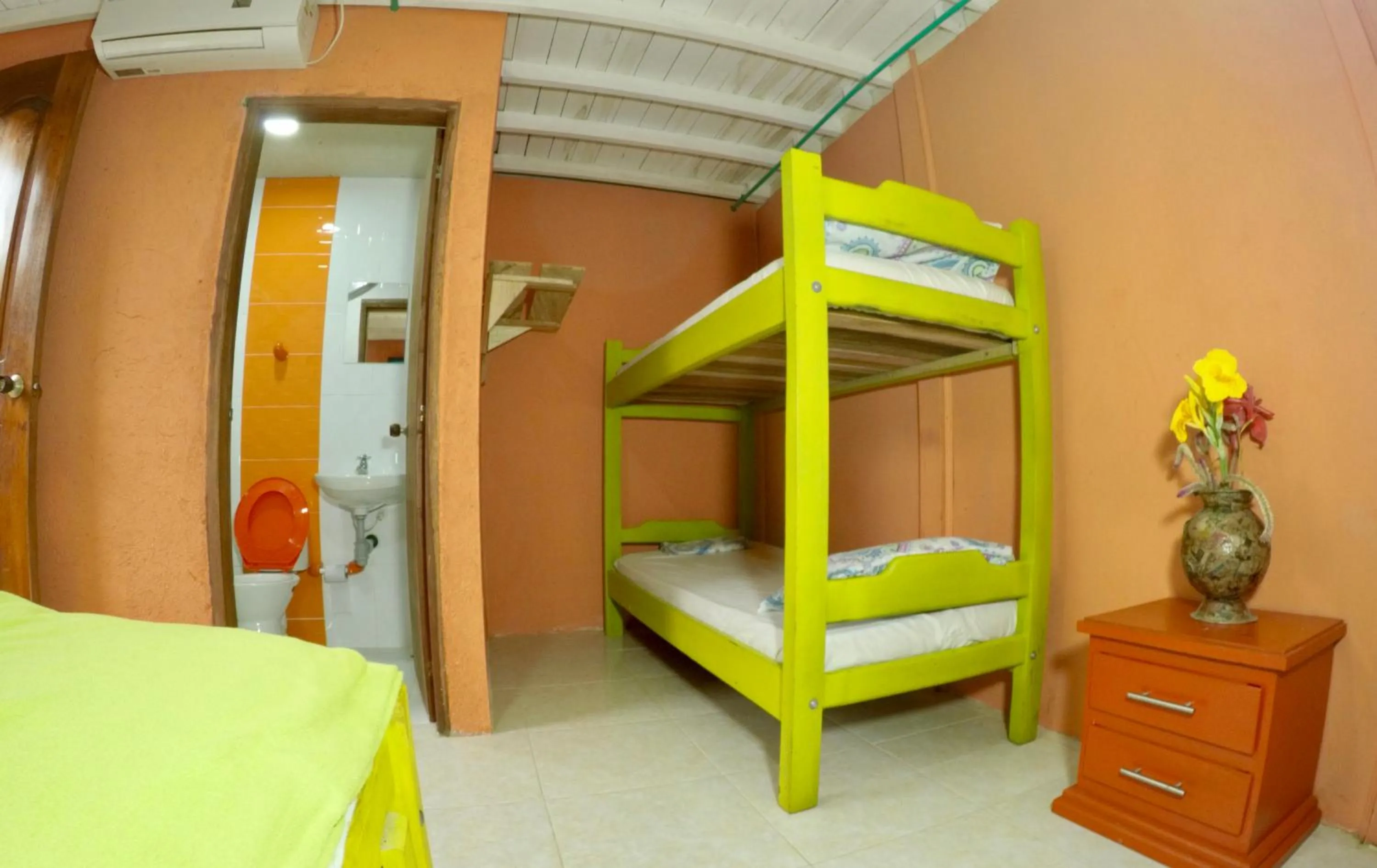Bed in Cabañas Ecoturisticas Y Club Gaira Tayrona