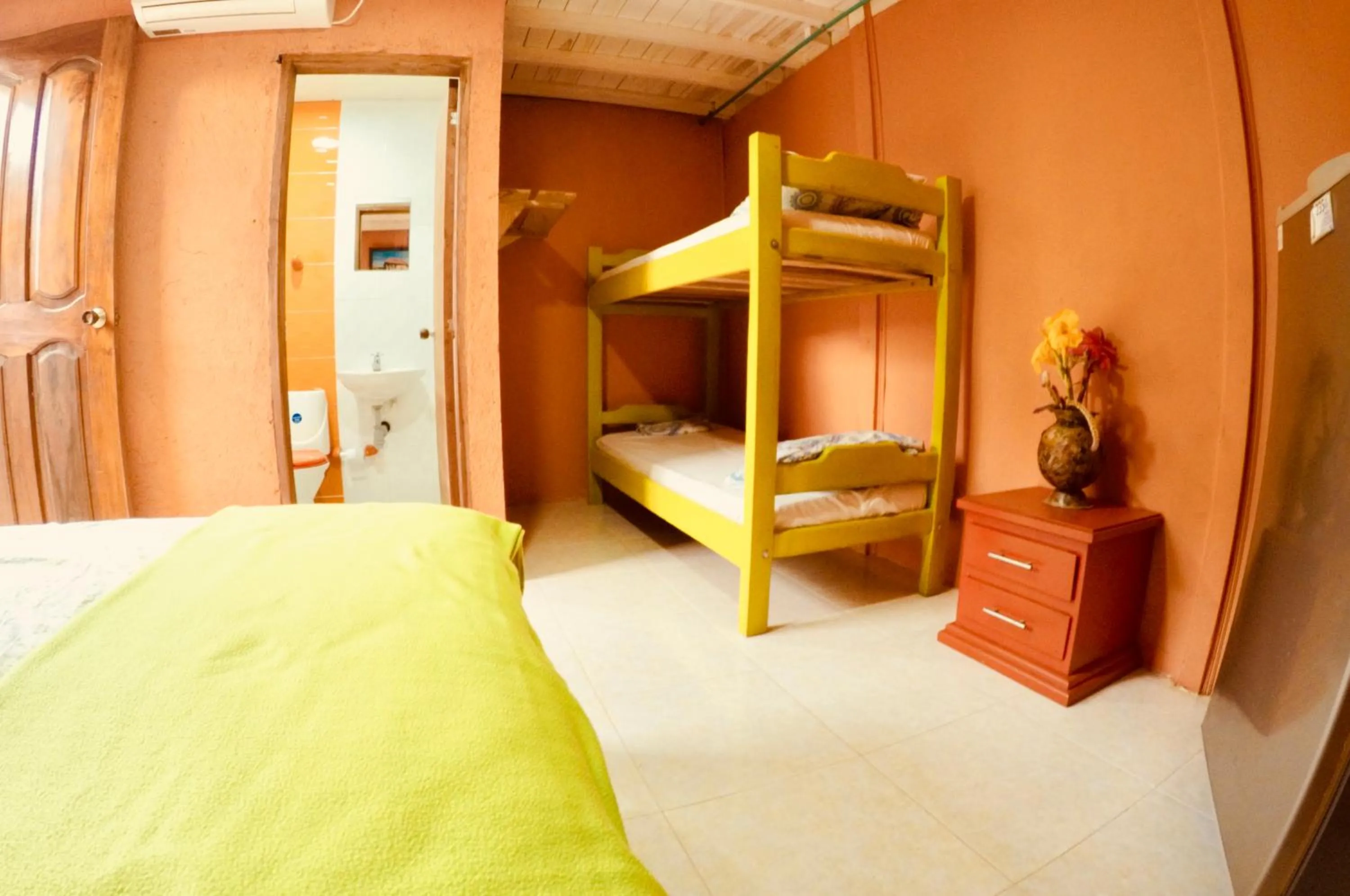 Bed in Cabañas Ecoturisticas Y Club Gaira Tayrona