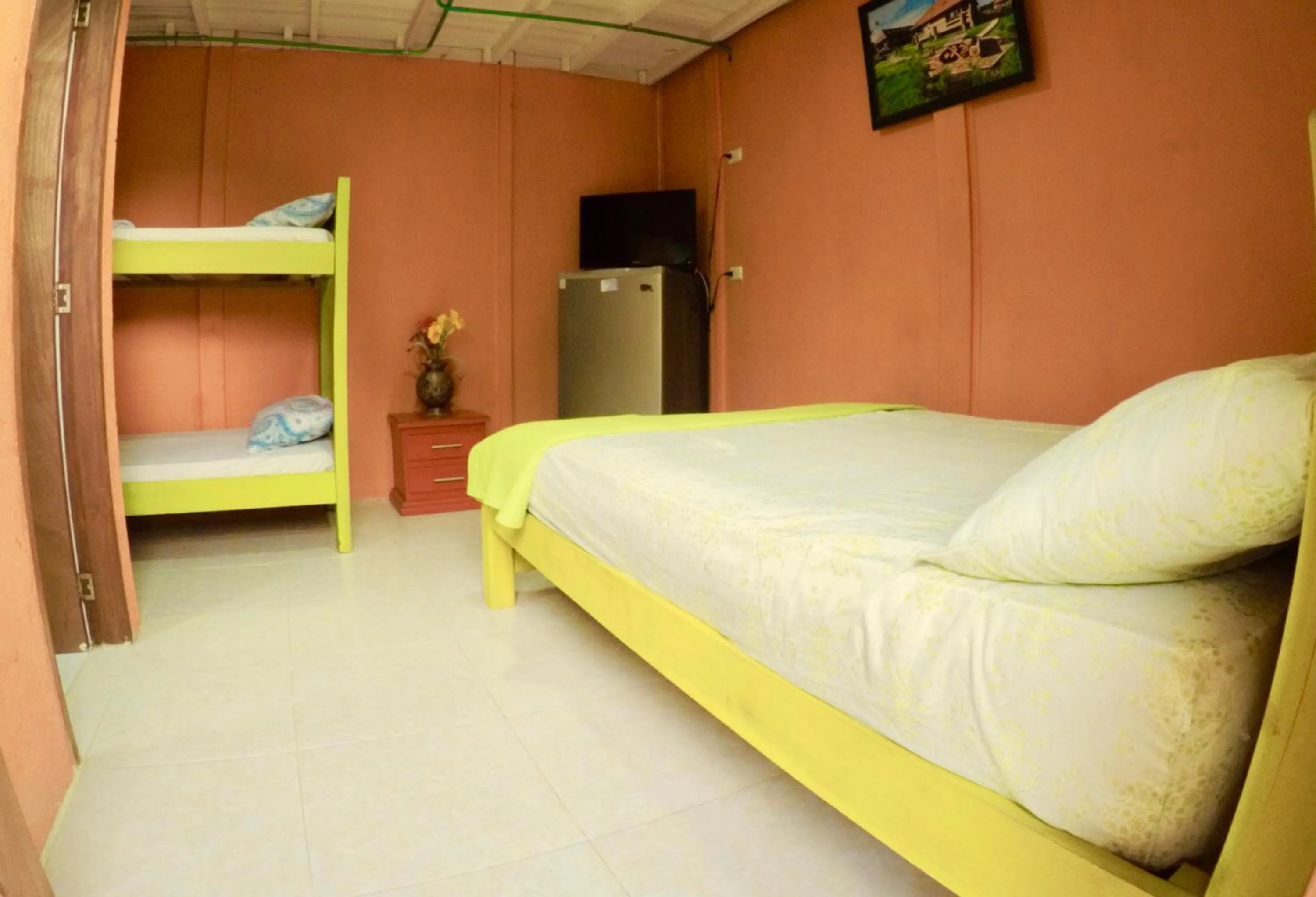 Bed in Cabañas Ecoturisticas Y Club Gaira Tayrona