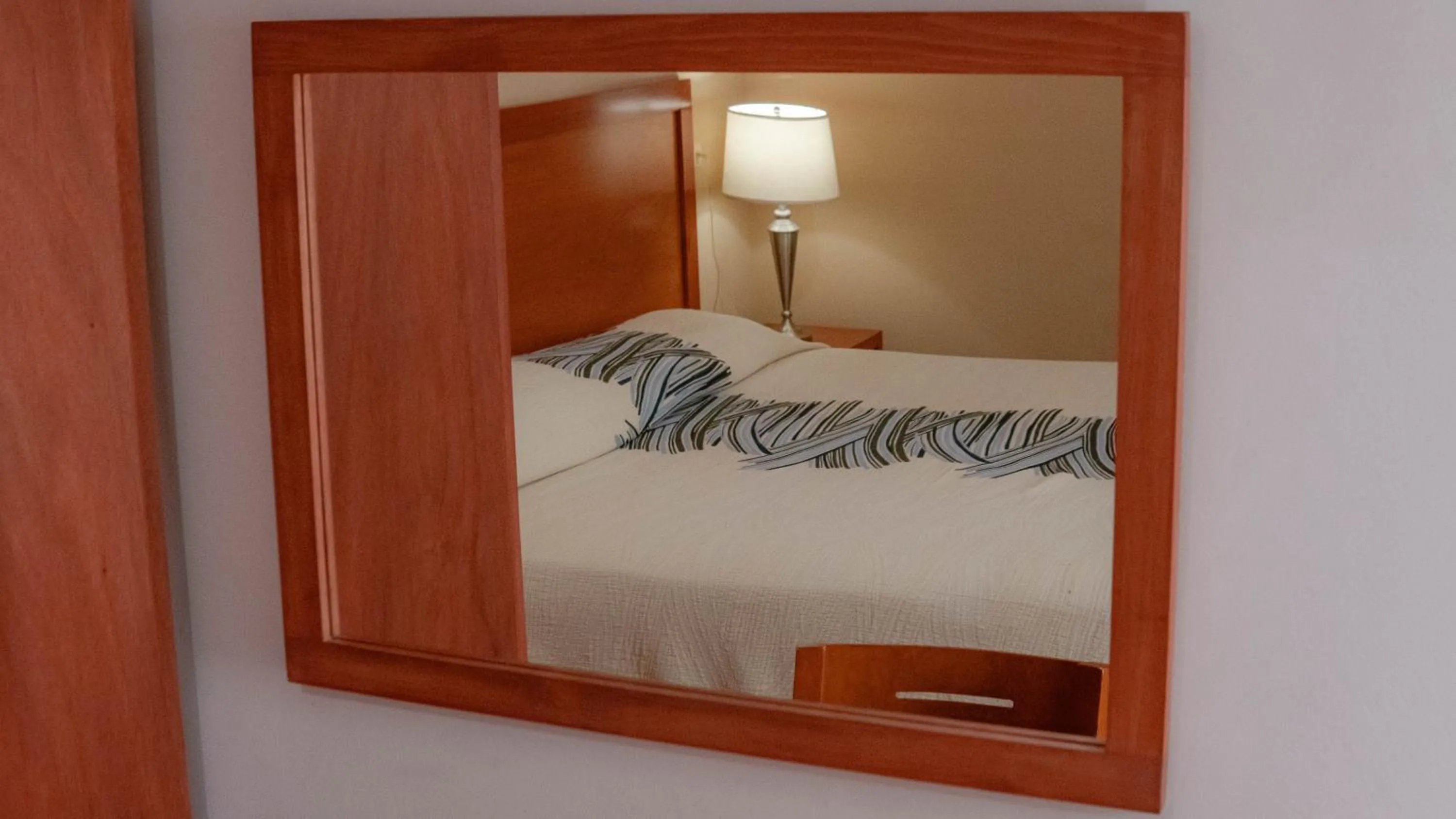 Bed in Hotel Marllou