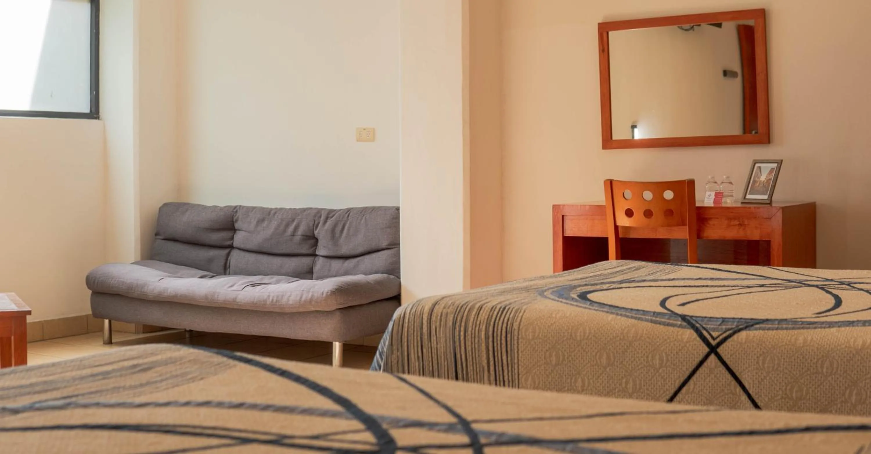 Bed in Hotel Marllou