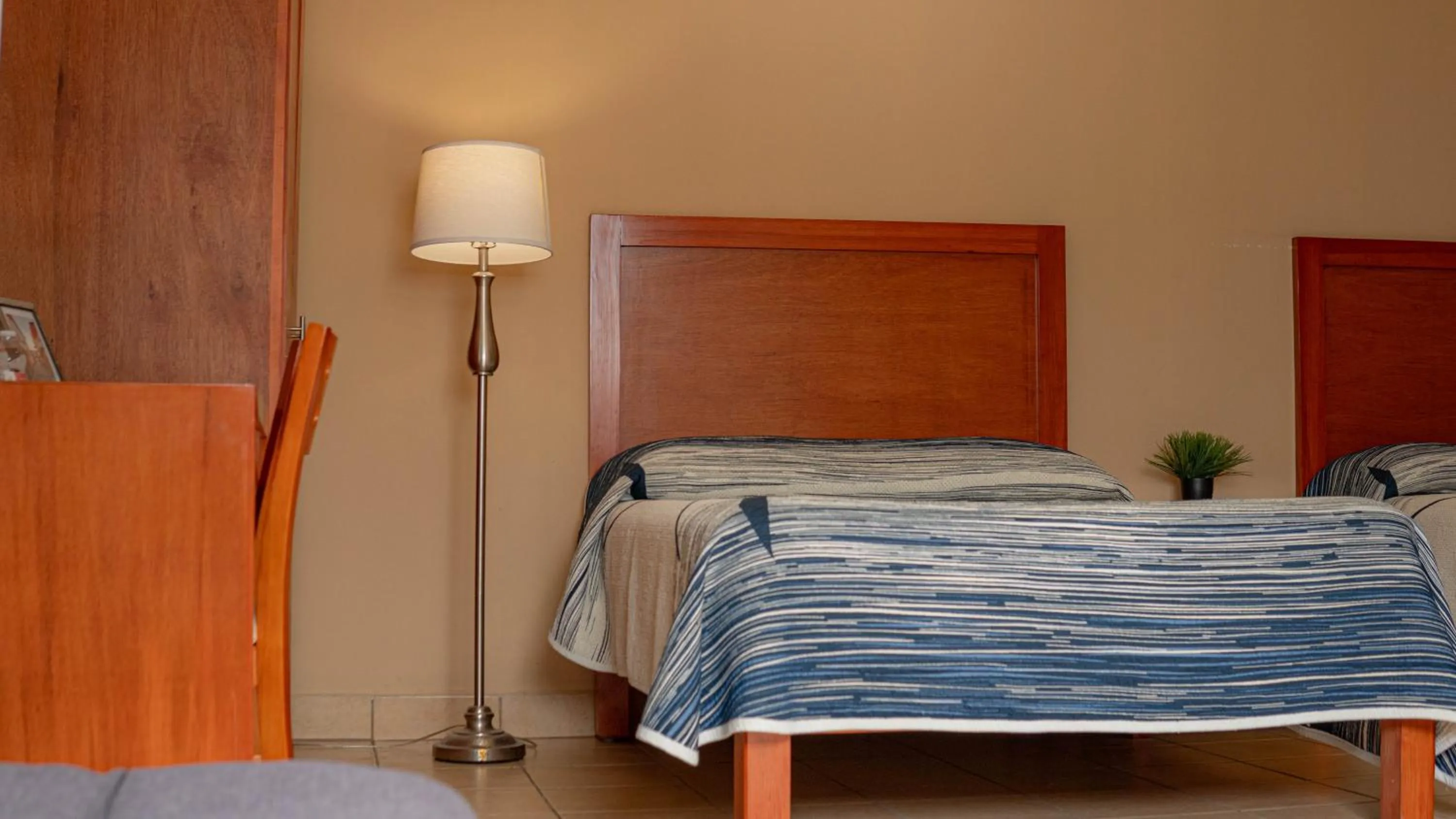 Bed in Hotel Marllou