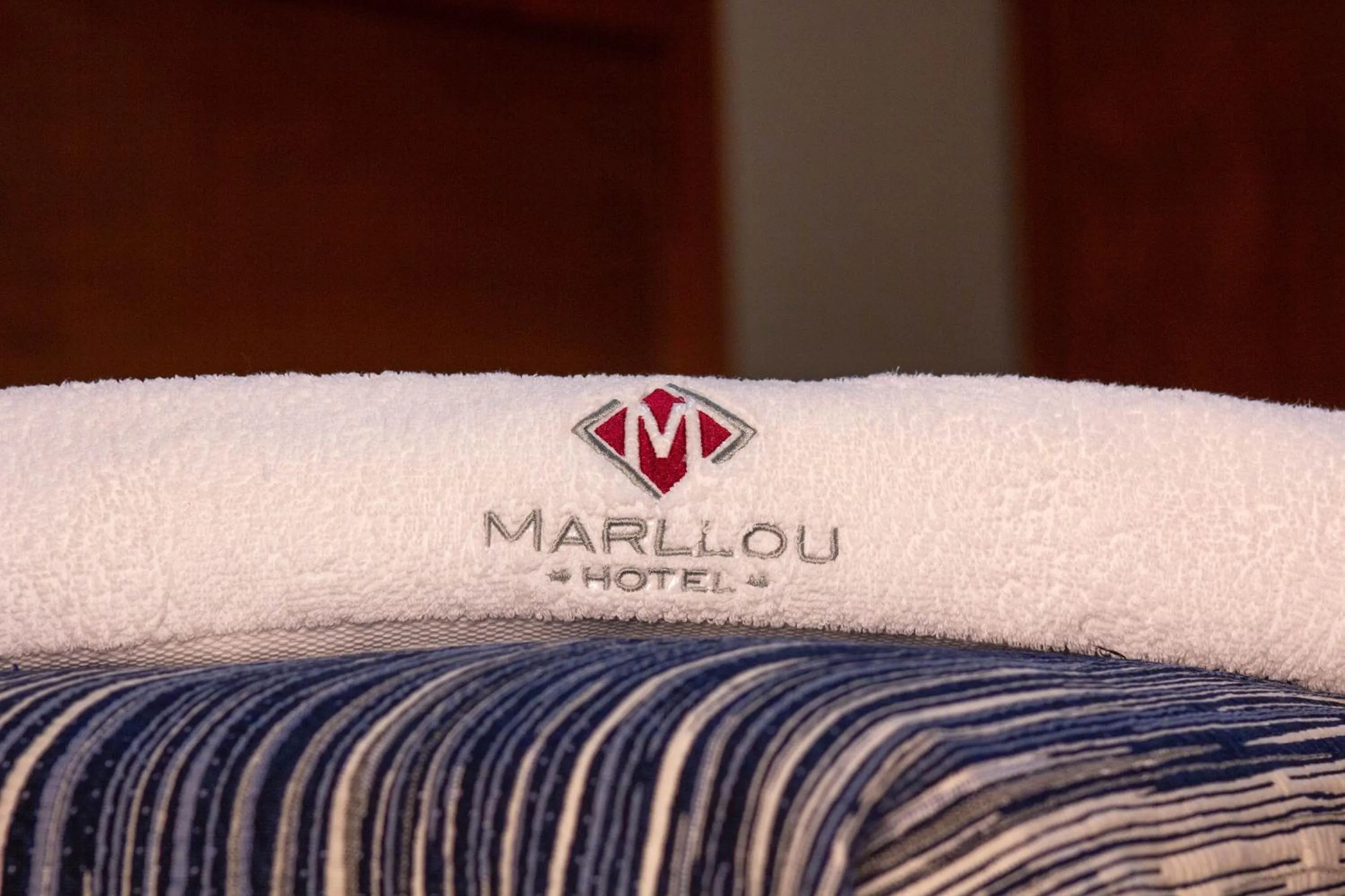 Bed in Hotel Marllou