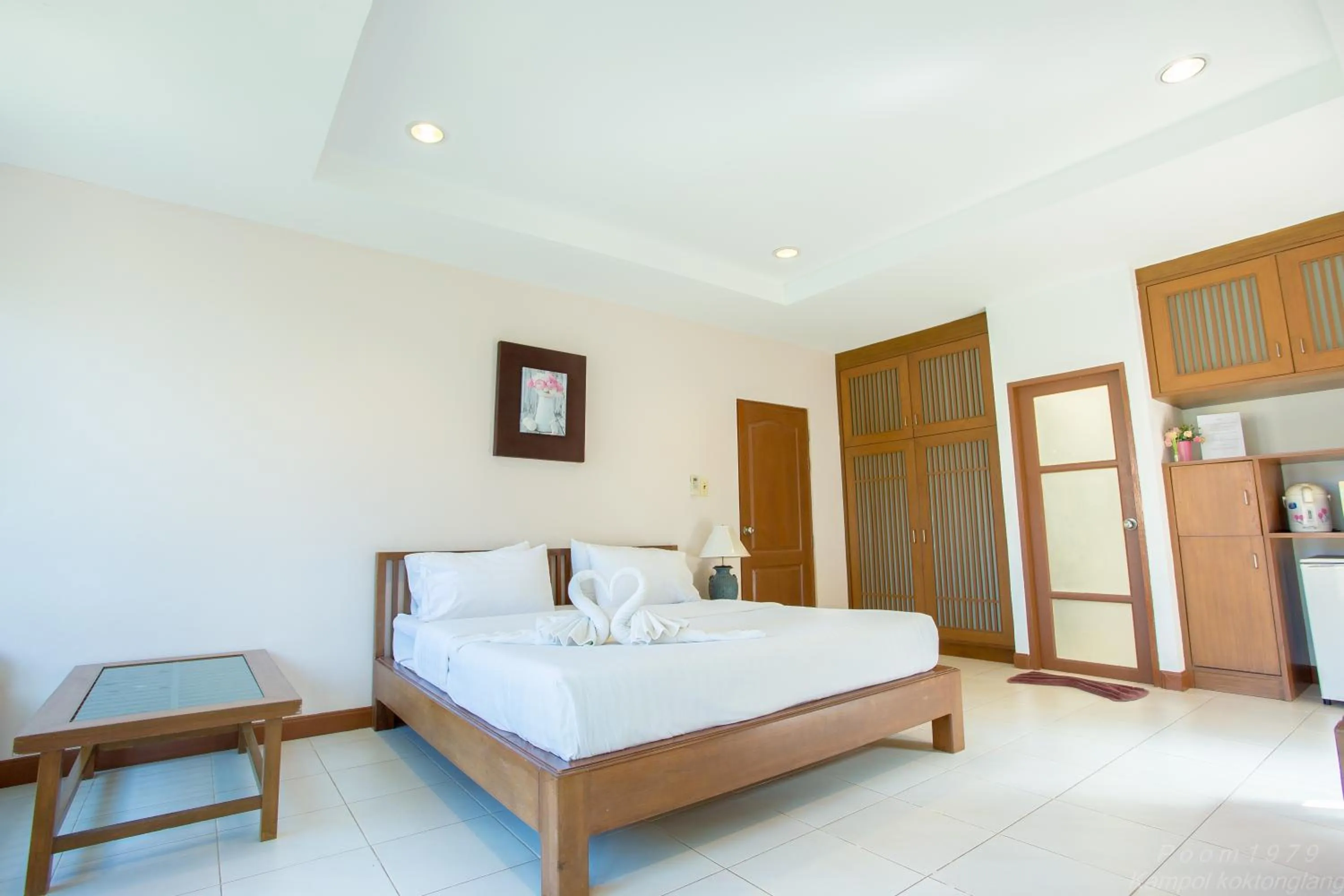 Bed in Thongsathit Hill Resort Khao Yai