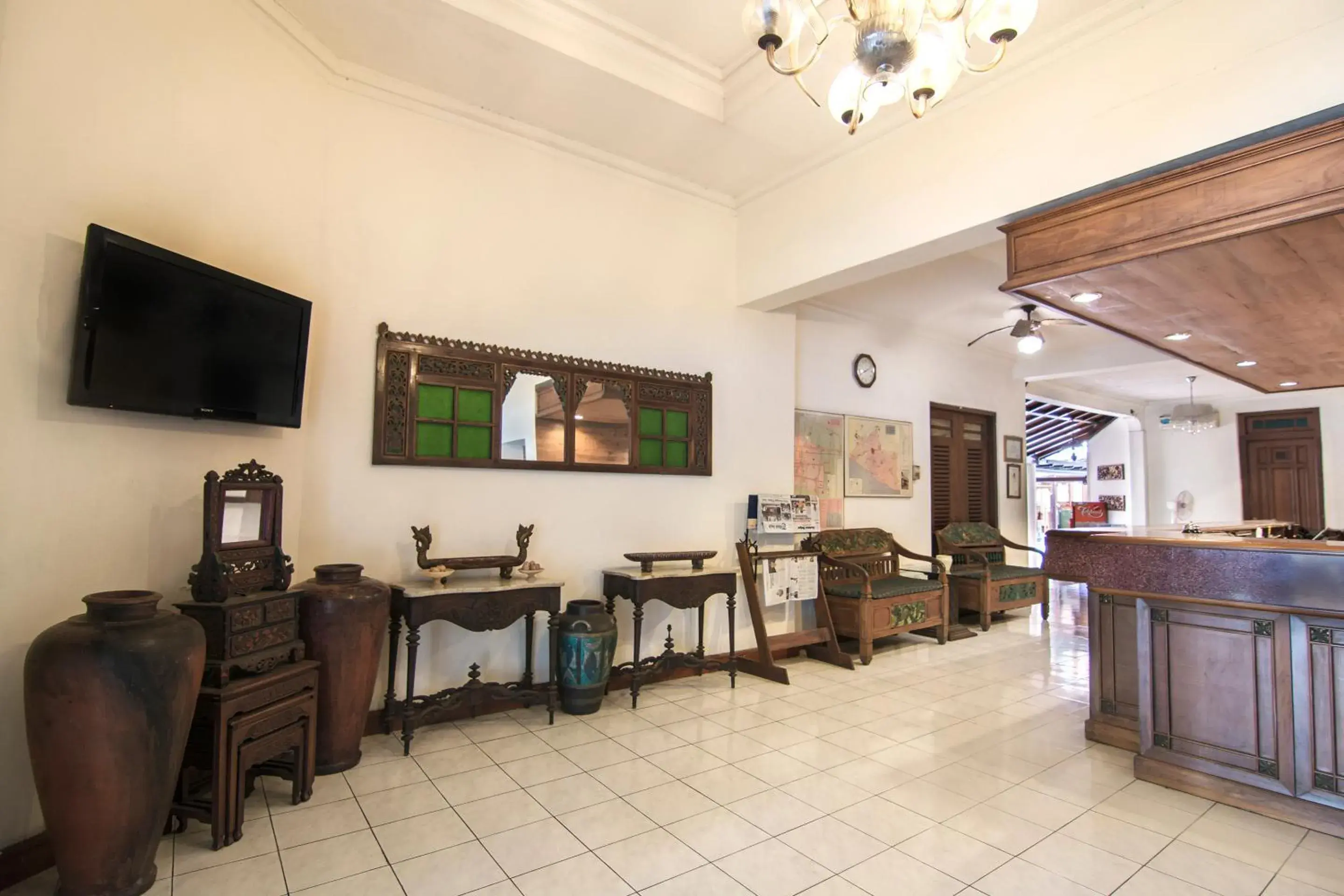 Lobby or reception in OYO 194 Hotel Sapta Gria