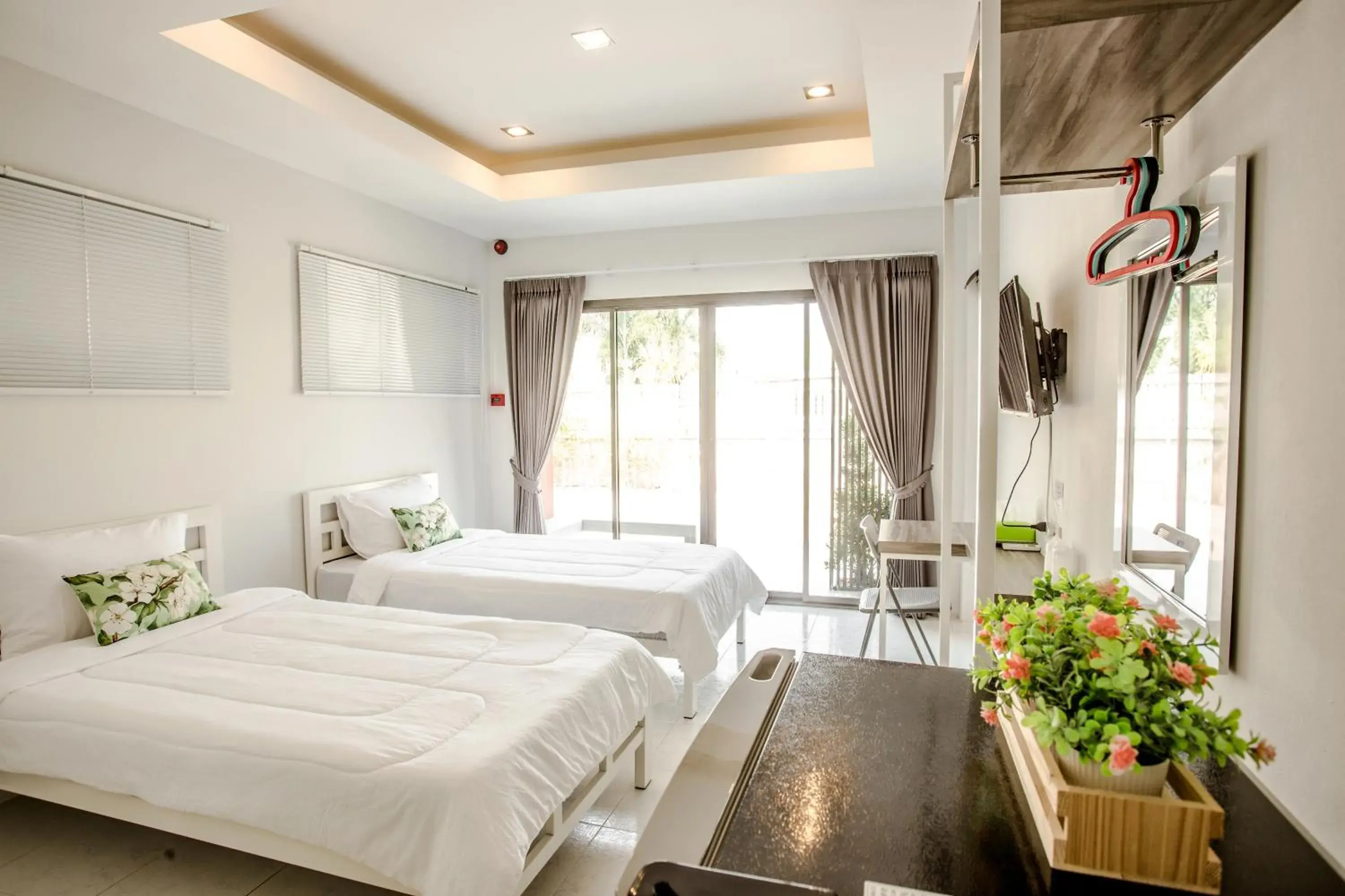 Twin Room with Private Bathroom in Baan Le Vimaan Twin Room with Private Bathroom in Baan Le Vimaan