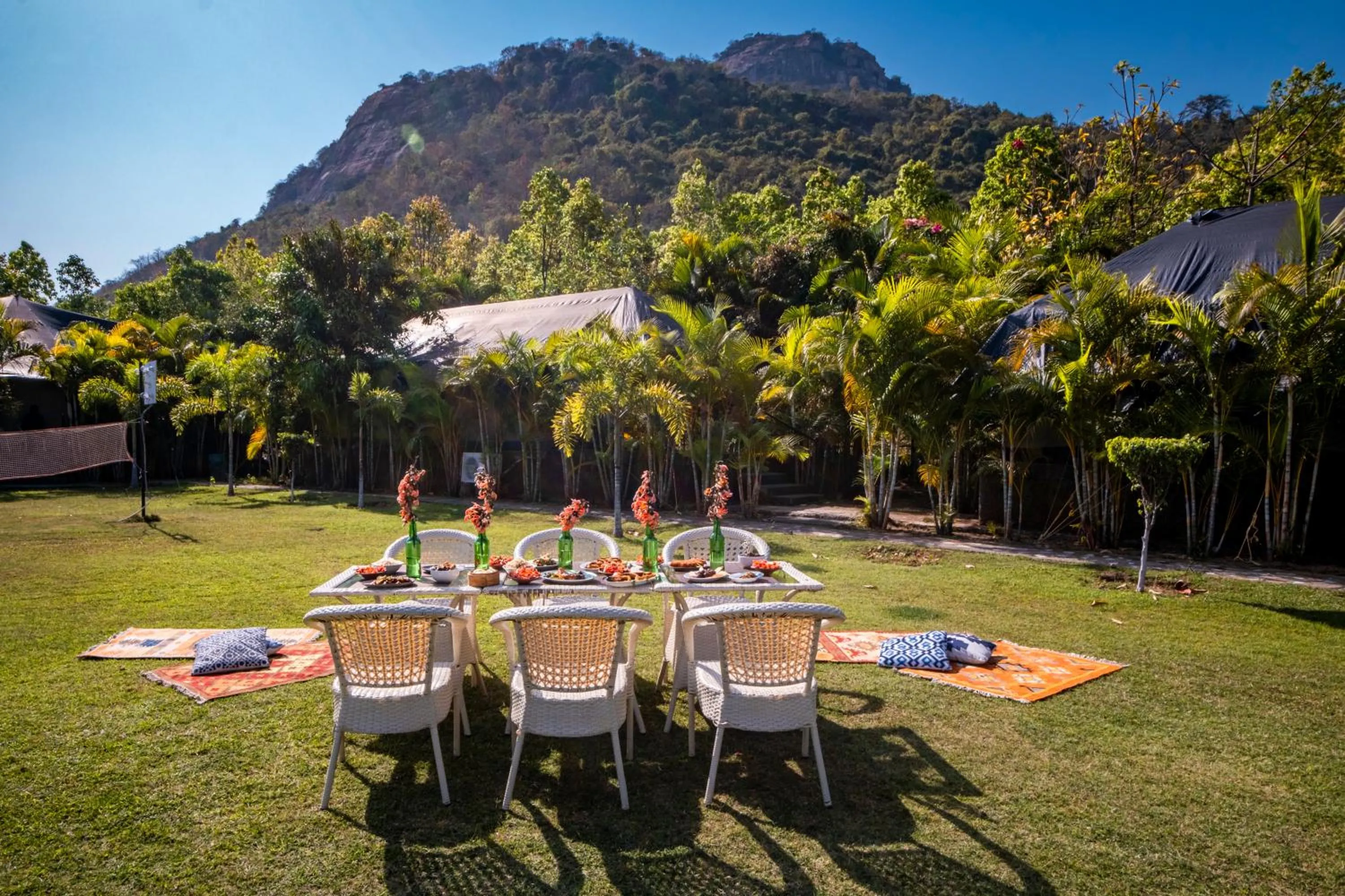 Garden in Eco Adventure Resorts Khhairabera