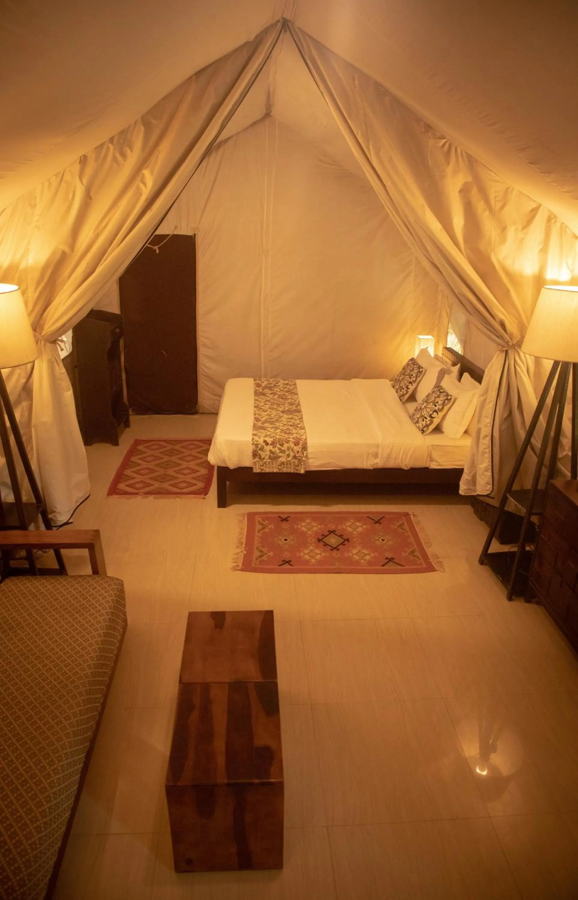 Bedroom in Eco Adventure Resorts Khhairabera